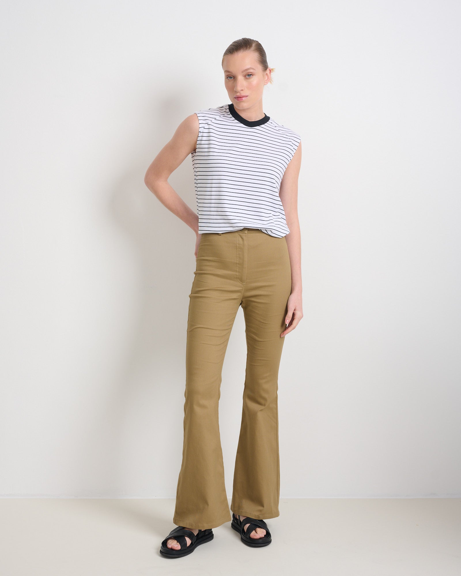 Marnie Pants Camel - Layou Design by Shay Sobol