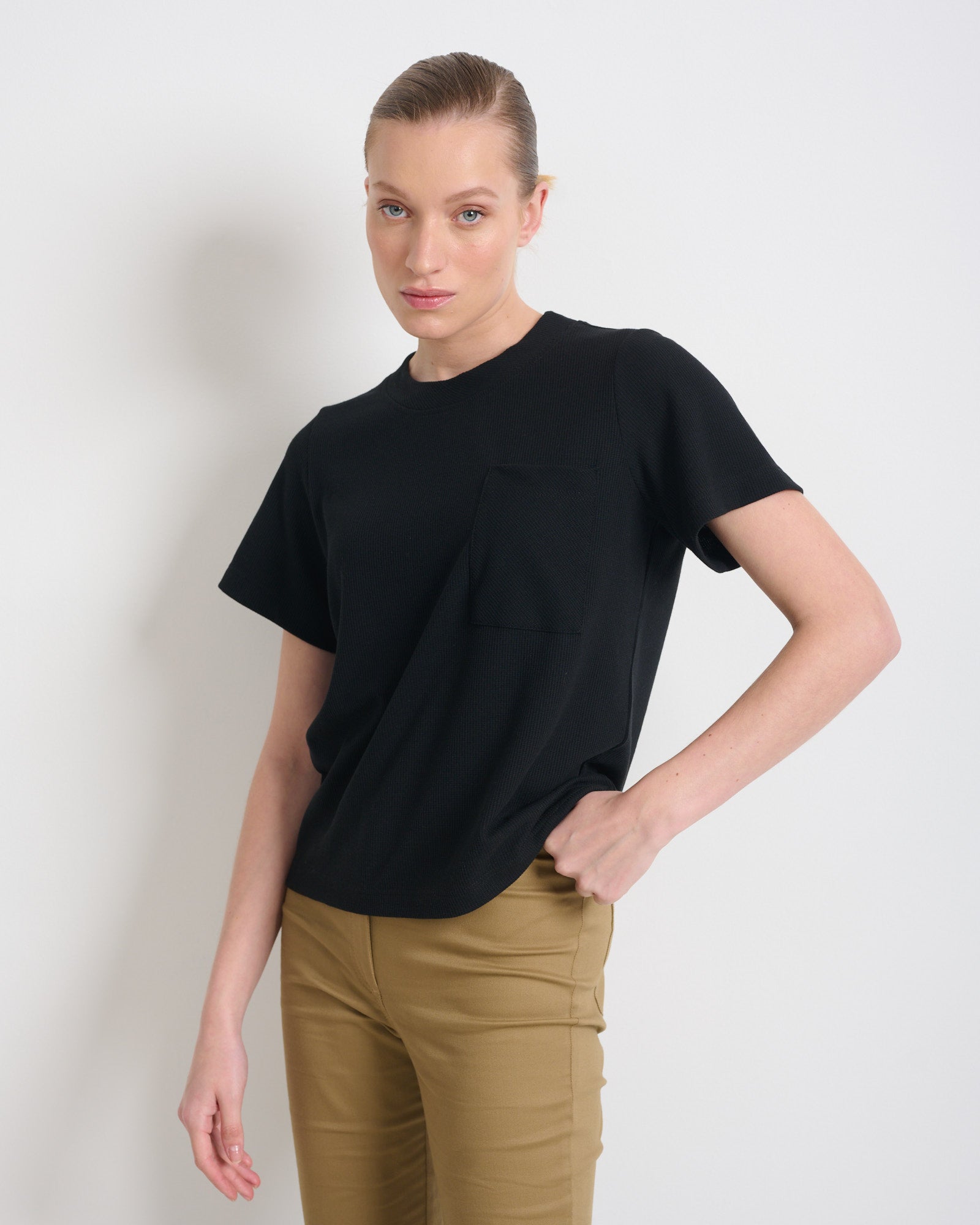 Desi T Shirt Black - Layou Design by Shay Sobol