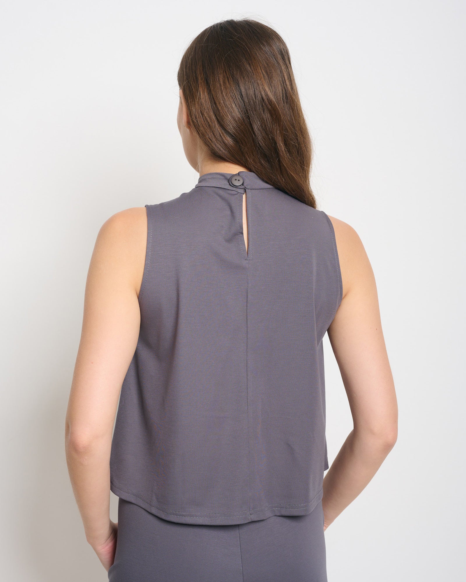 Haley Tank Top Grey - Layou Design by Shay Sobol