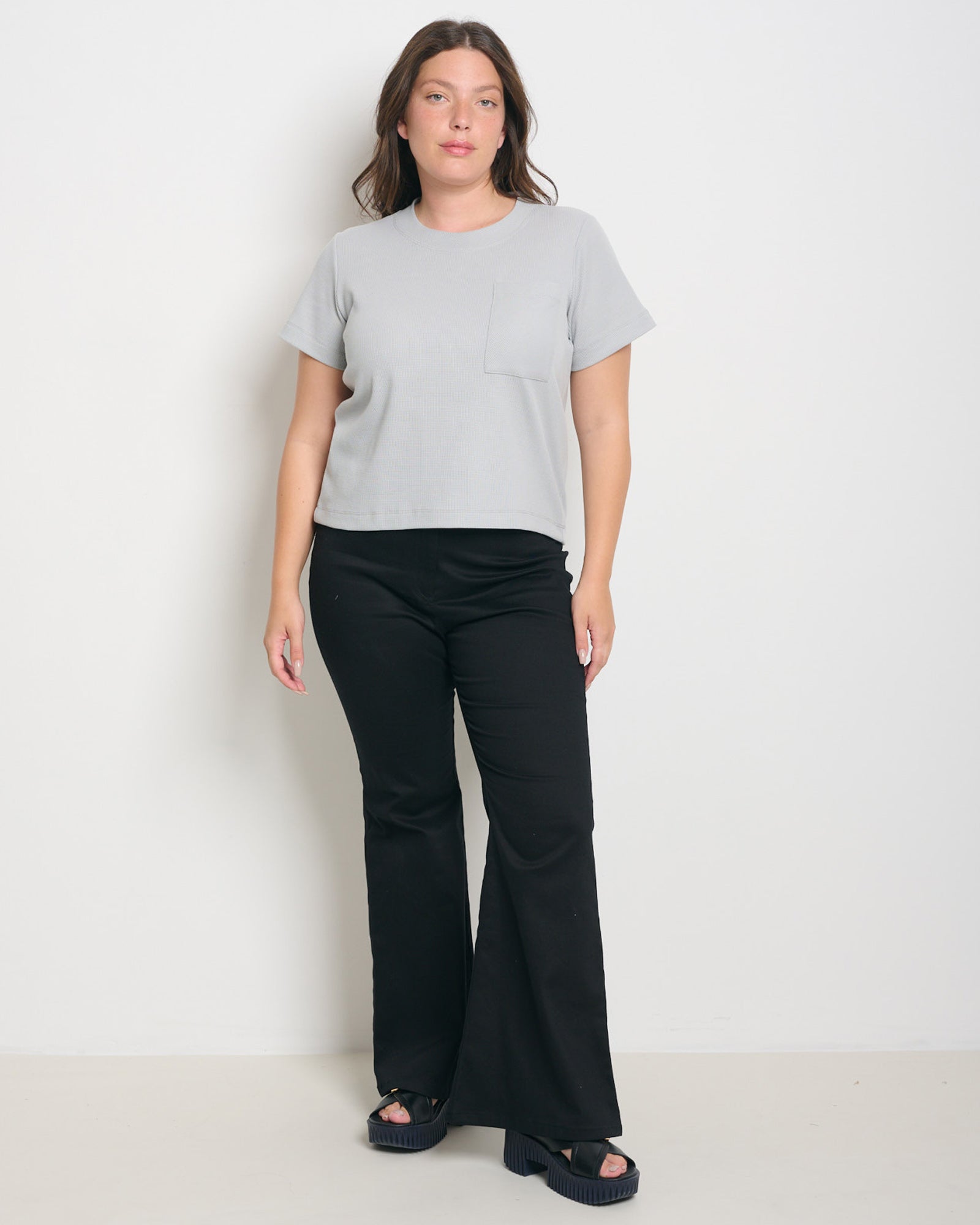 Desi T Shirt Light Grey - Layou Design by Shay Sobol