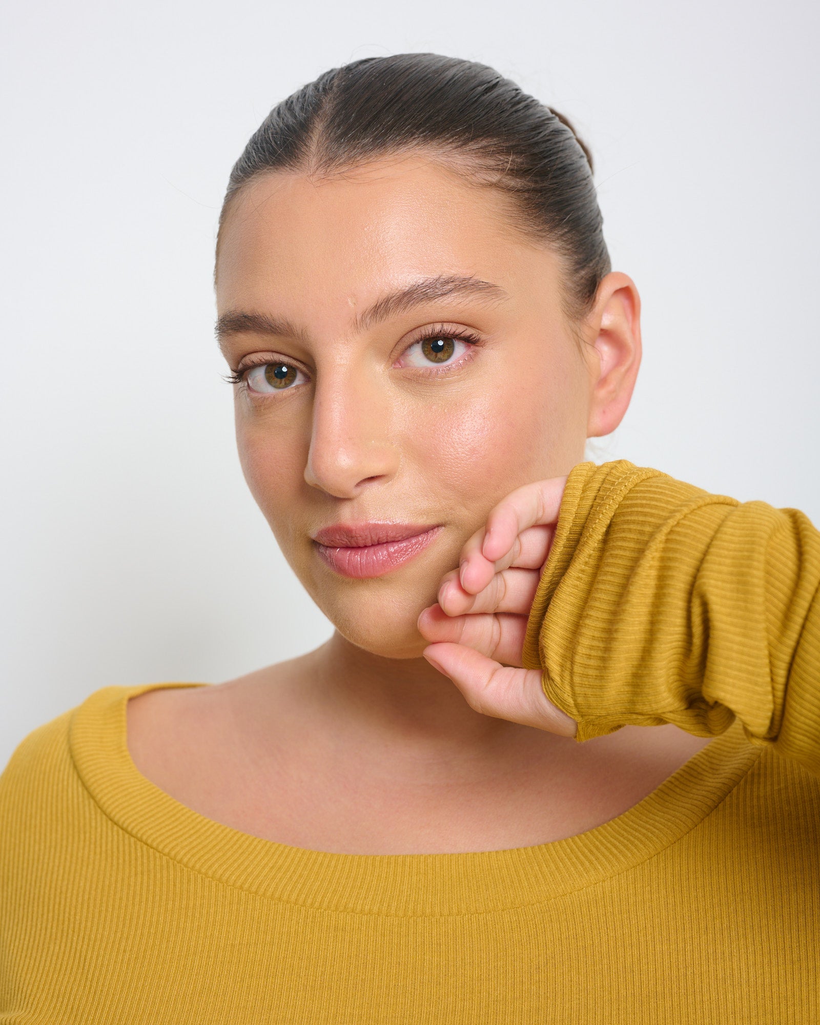 Liv Top Mustard - Layou Design by Shay Sobol