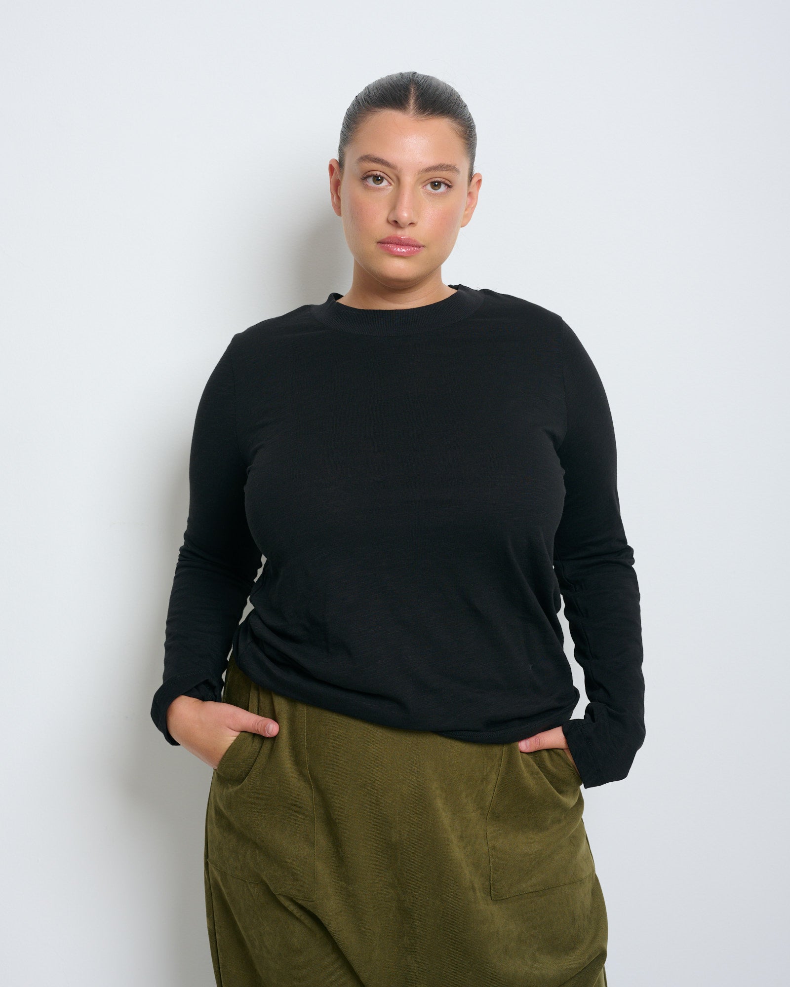 Blake Top Black - Layou Design by Shay Sobol