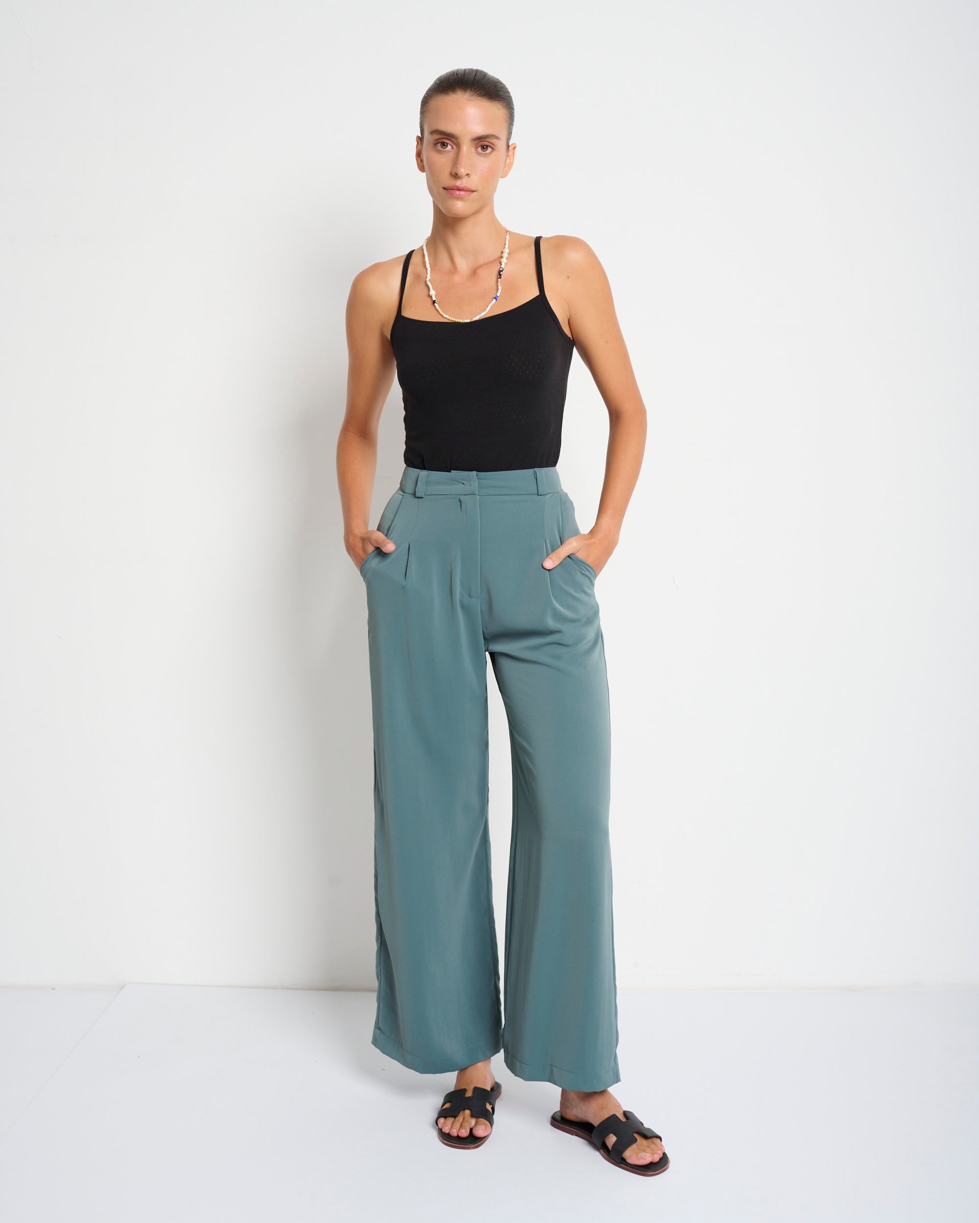Sample Bloom Pants Sage One Piece - Layou Design by Shay Sobol