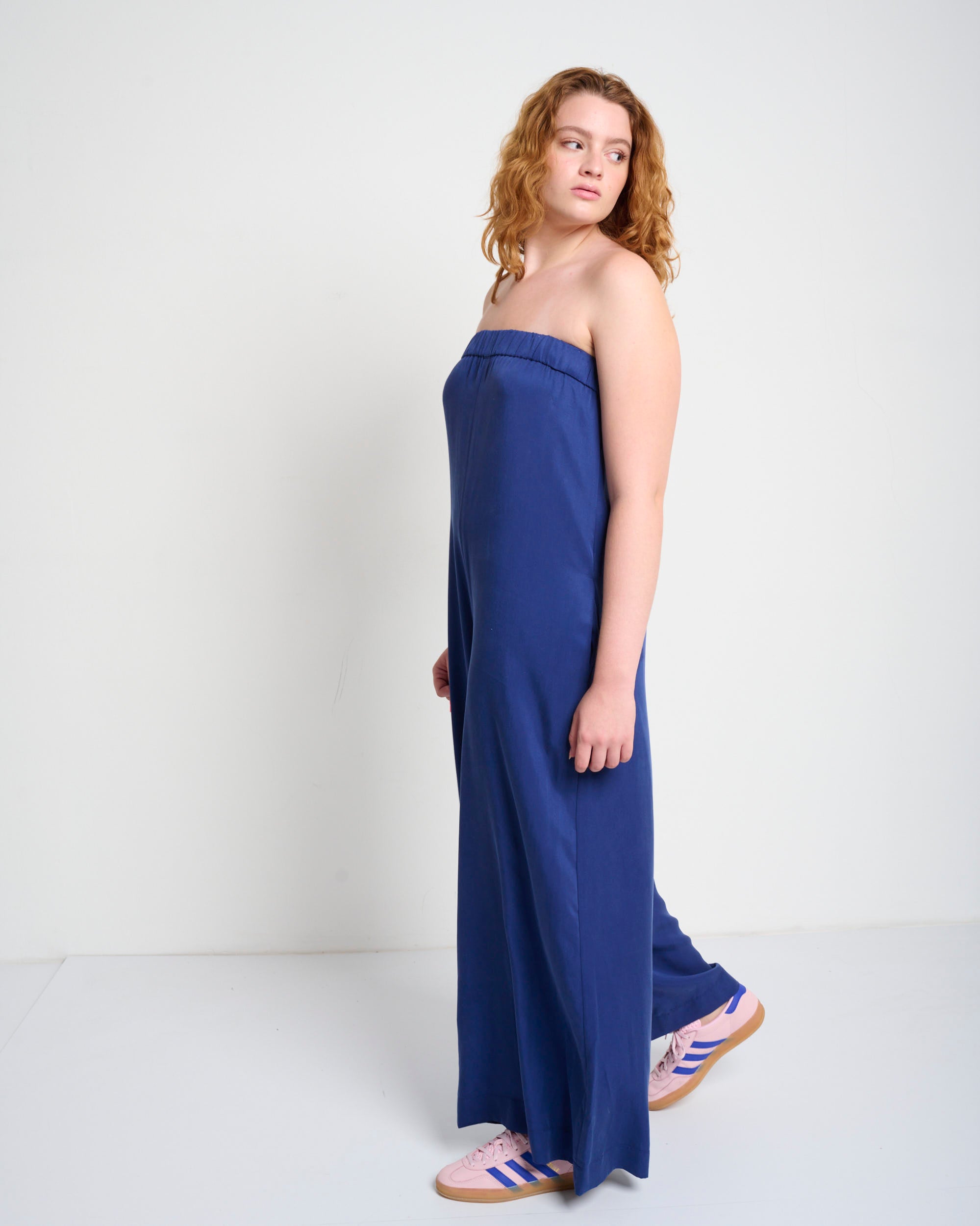 Cicilia Jumpsuit Blue - Layou Design by Shay Sobol