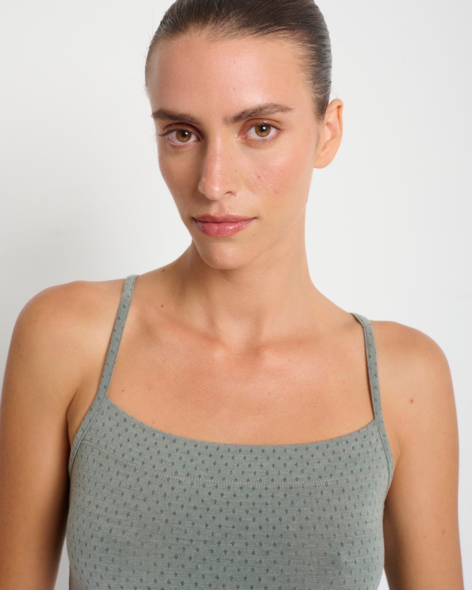 Gol Tank Top Sage - Layou Design by Shay Sobol