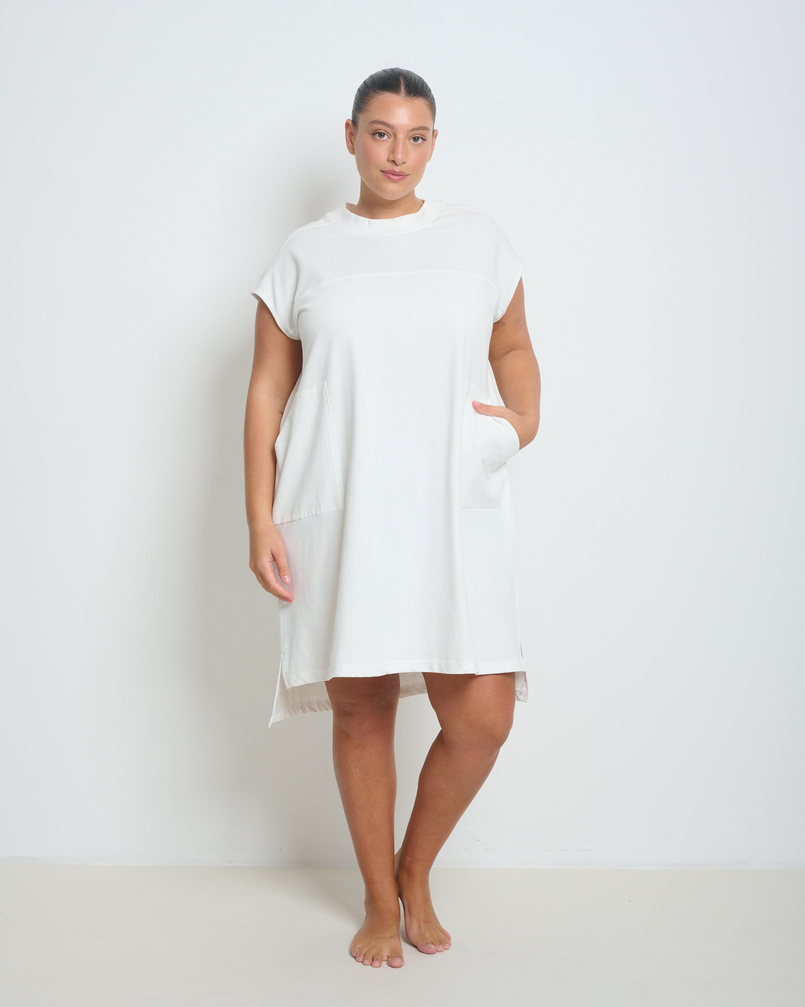 Parker Dress White - Layou Design by Shay Sobol
