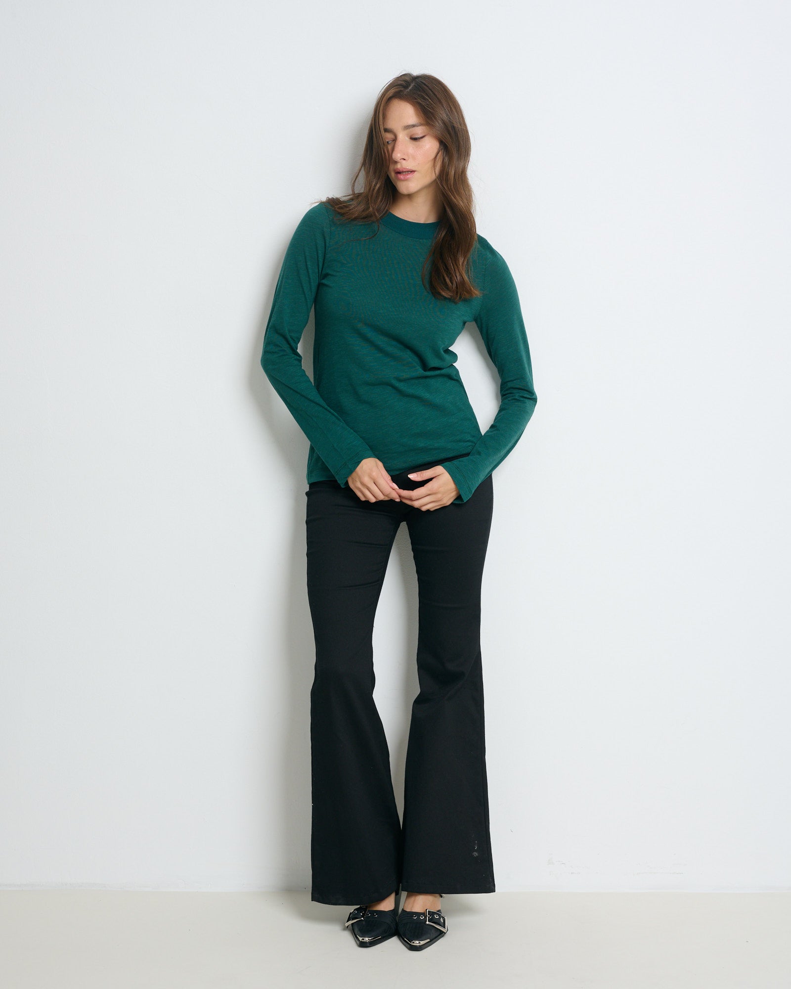 Blake Top Green - Layou Design by Shay Sobol