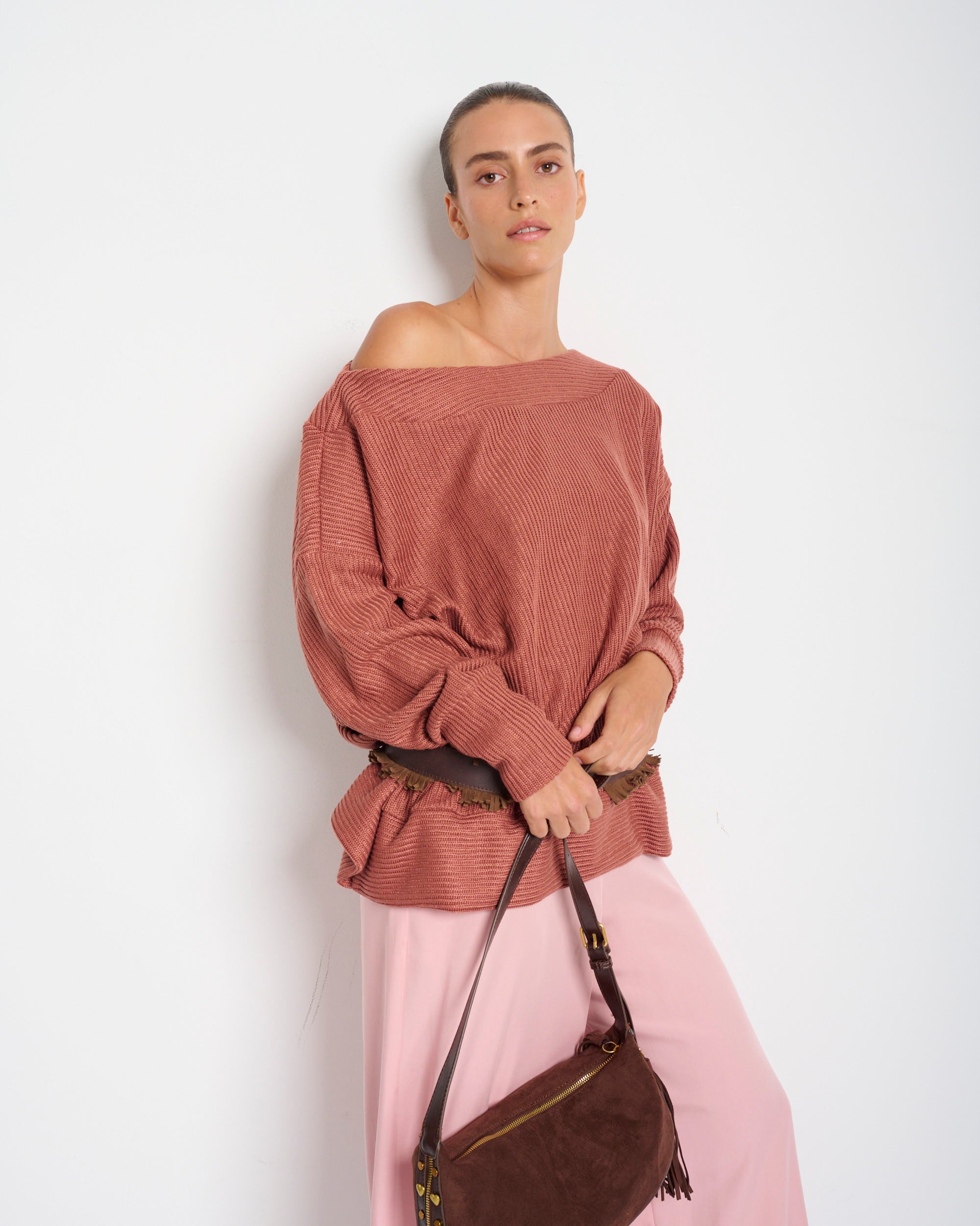 Bili Jumper Rustic Pink - Layou Design by Shay Sobol