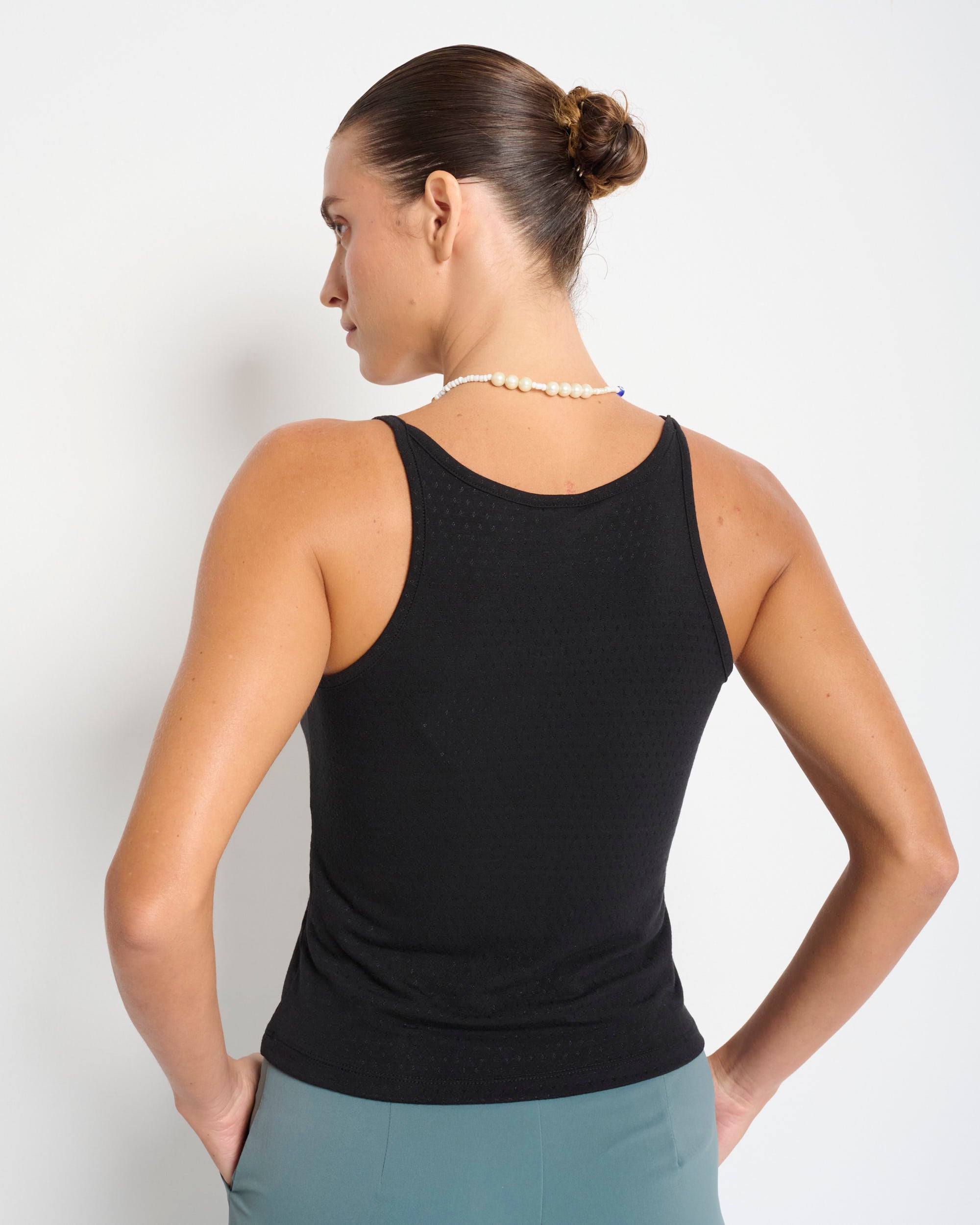 Gol Tank Top Black - Layou Design by Shay Sobol