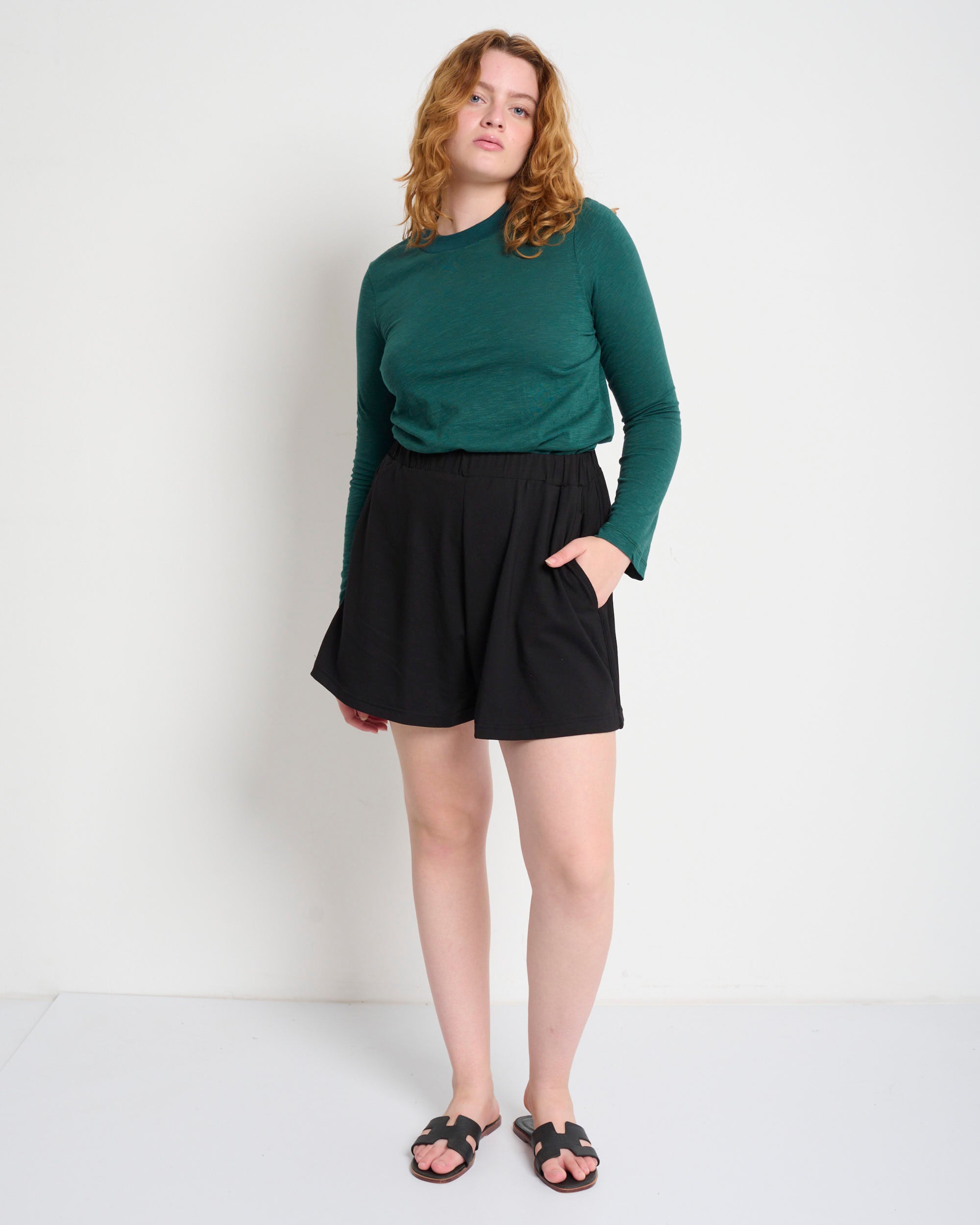Blake Top Green - Layou Design by Shay Sobol