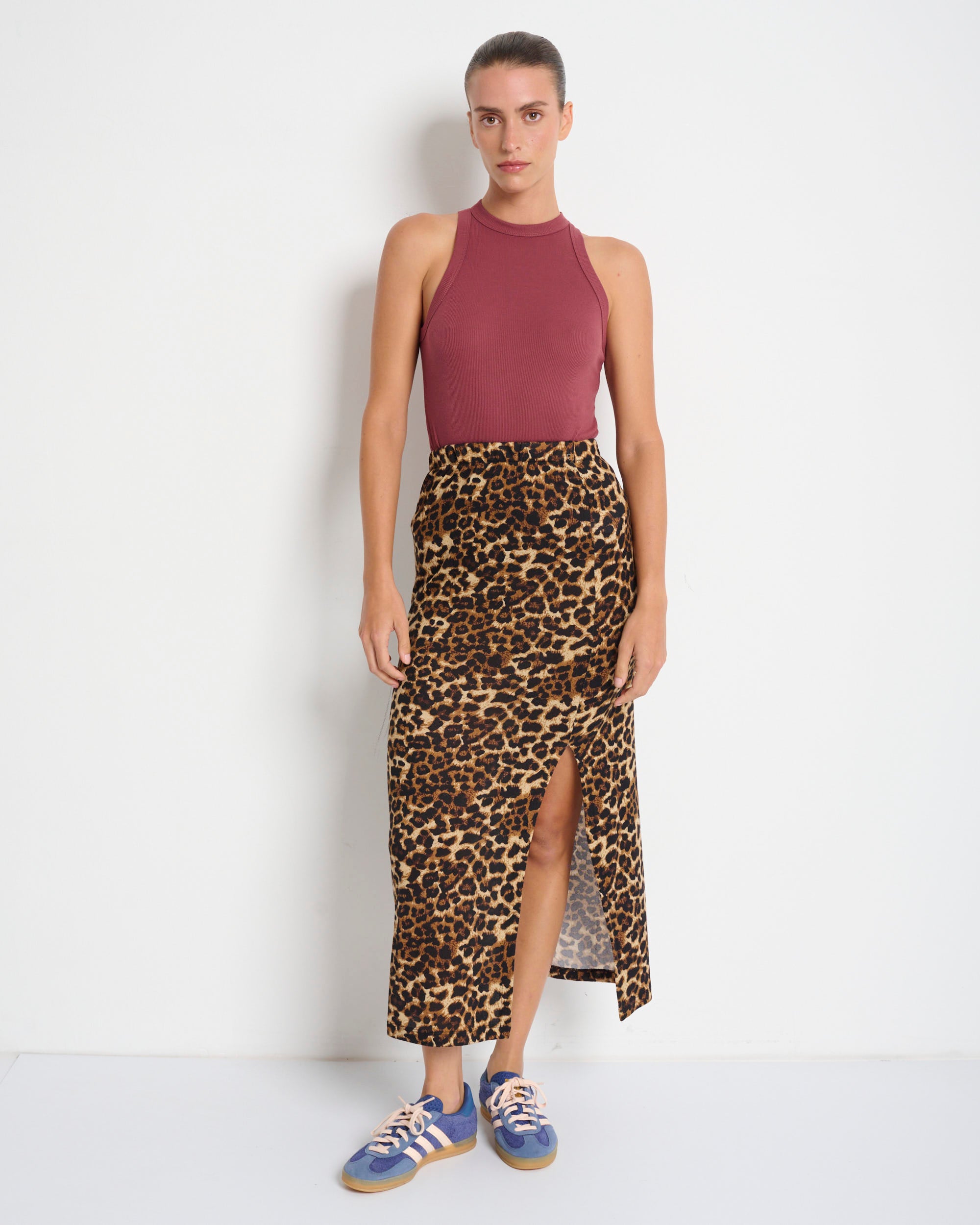 Lili Skirt Leopard - Layou Design by Shay Sobol