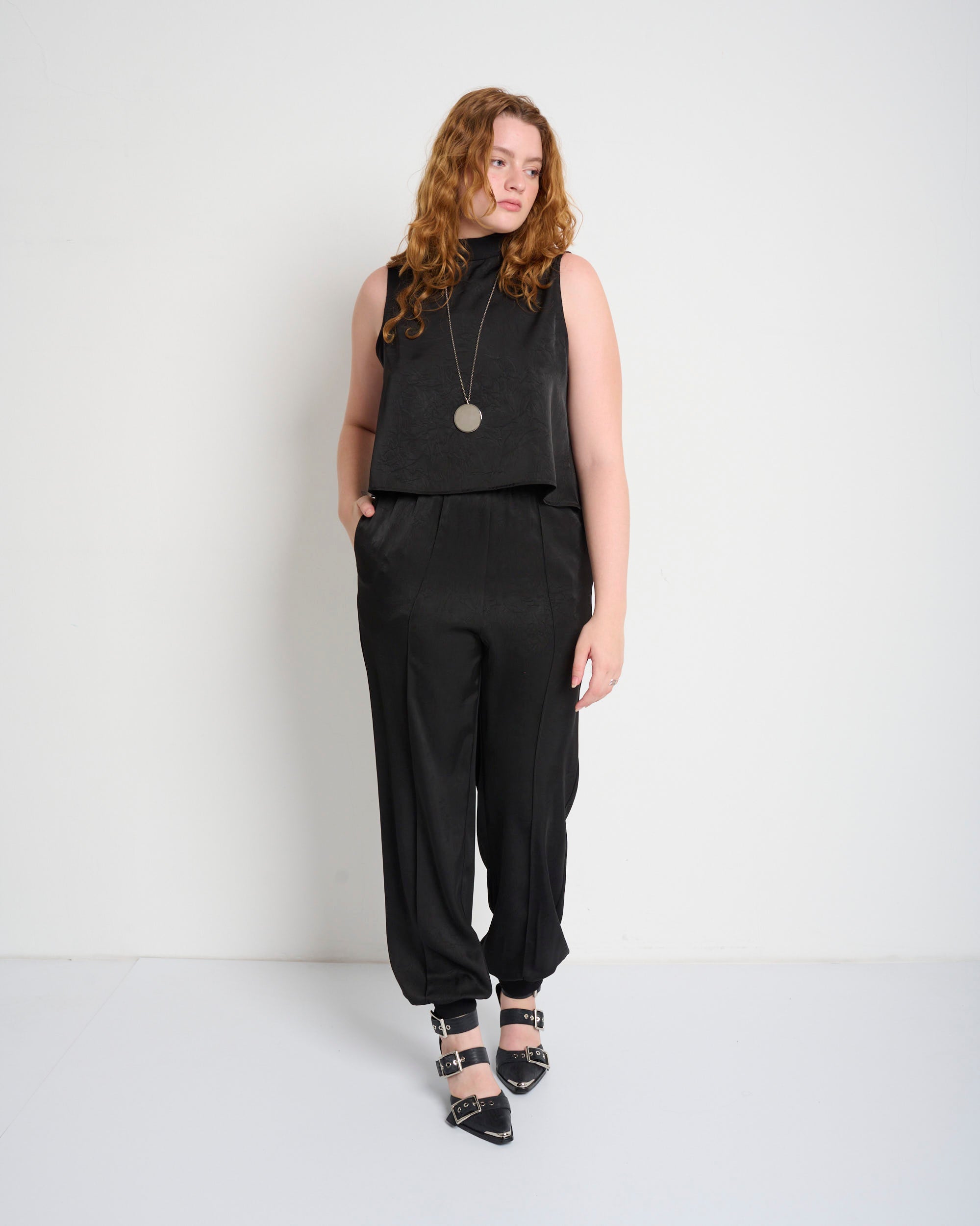 Helena Pants Black - Layou Design by Shay Sobol