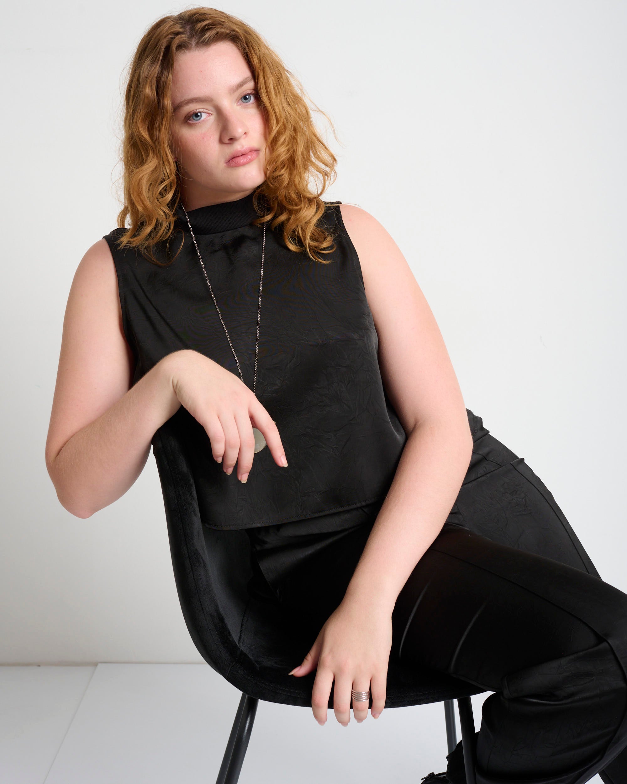 Helena Top Black - Layou Design by Shay Sobol