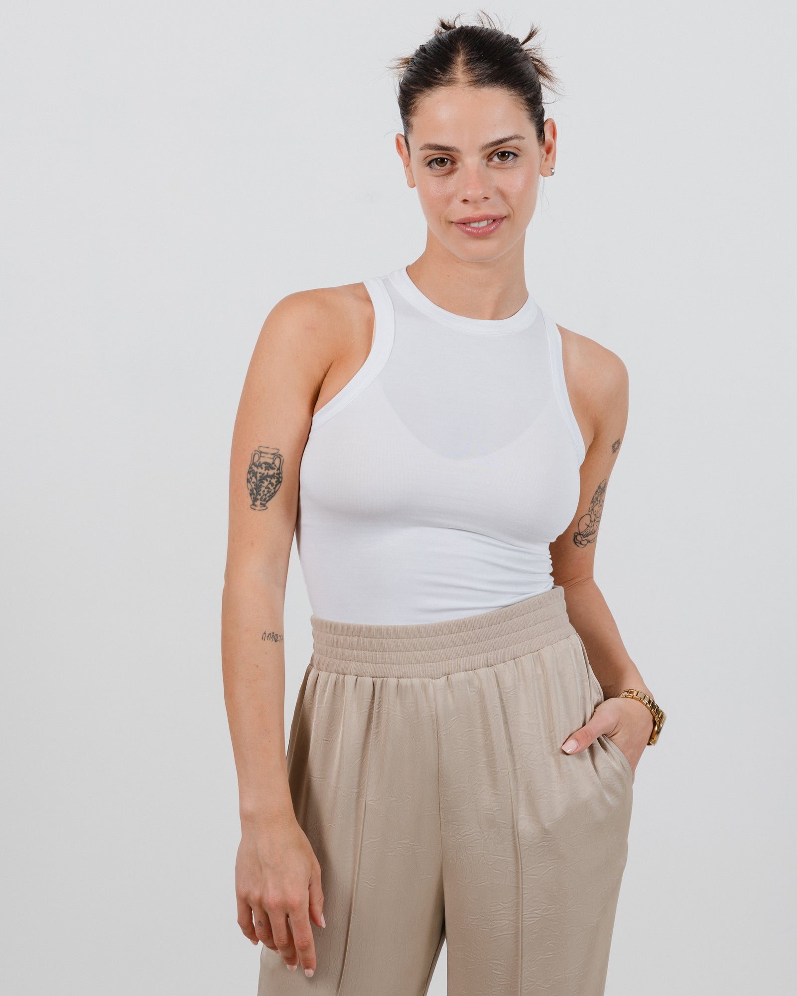 Barbara Top White - Layou Design by Shay Sobol