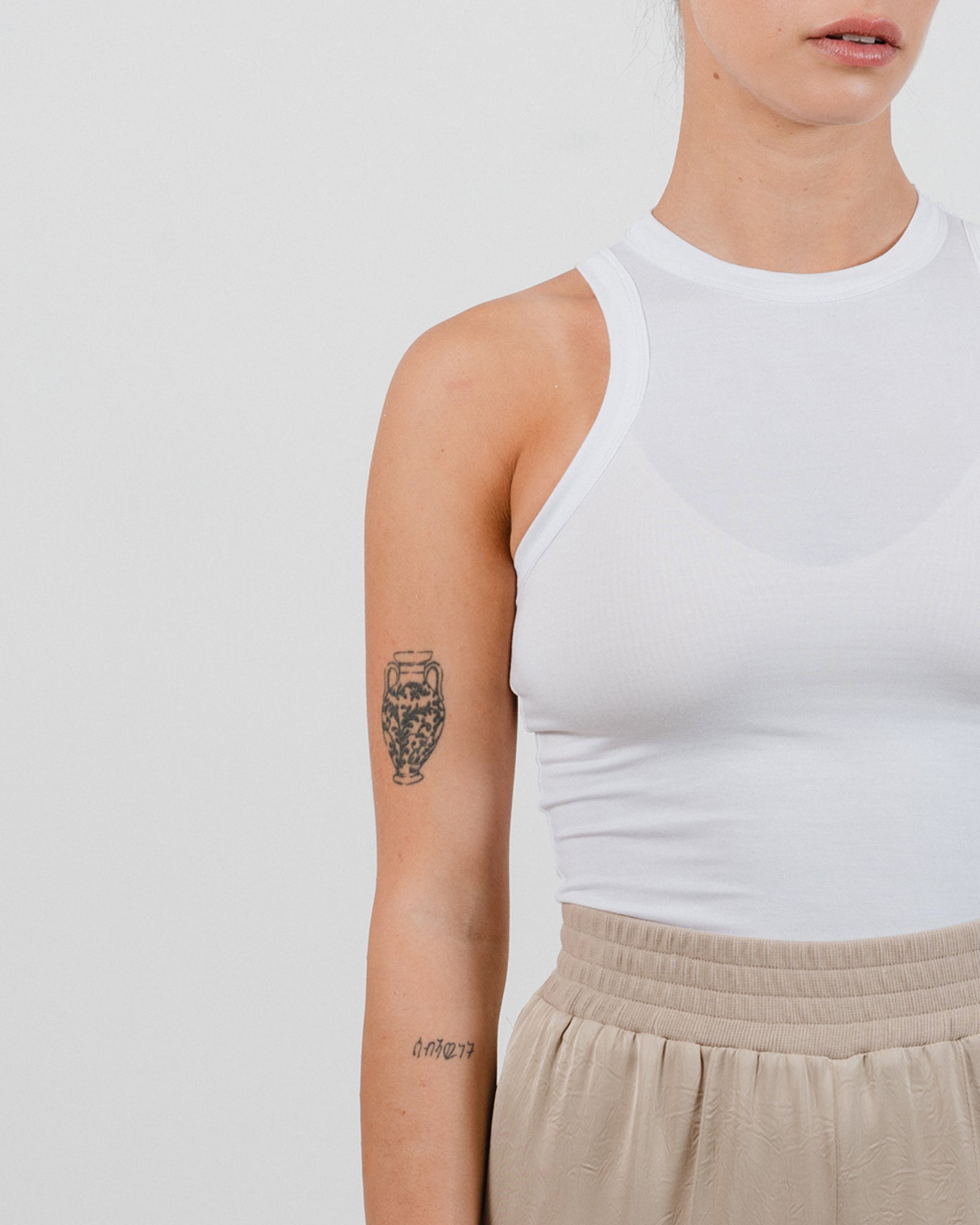 Barbara Top White - Layou Design by Shay Sobol