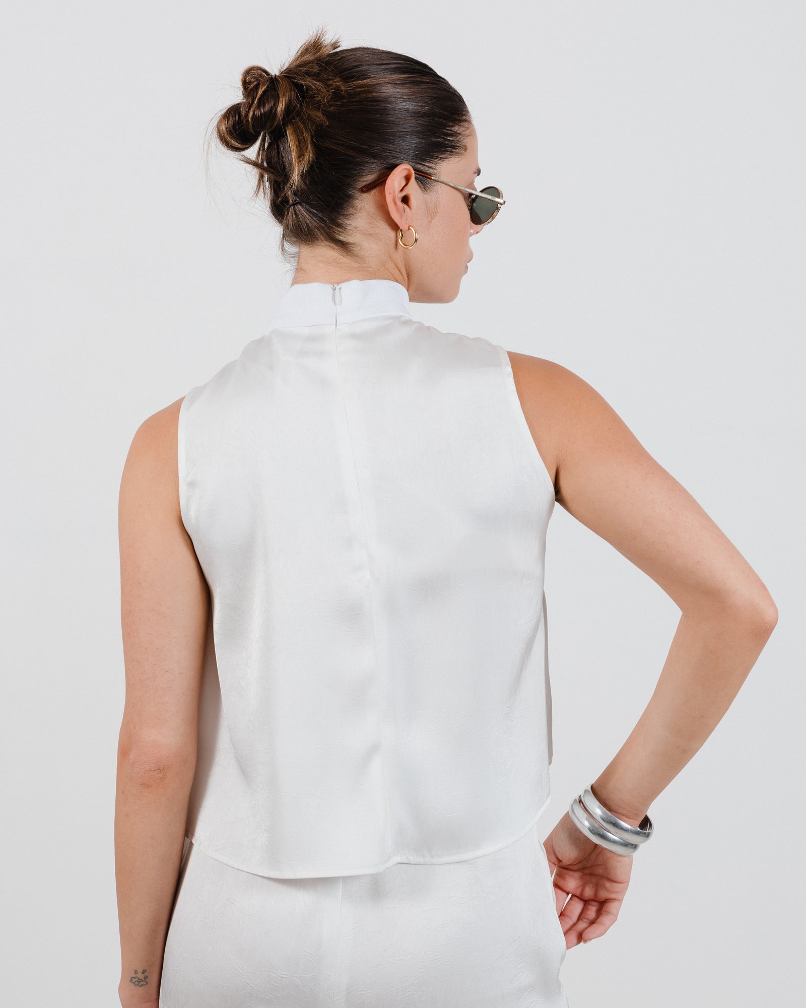 Helena Top White - Layou Design by Shay Sobol