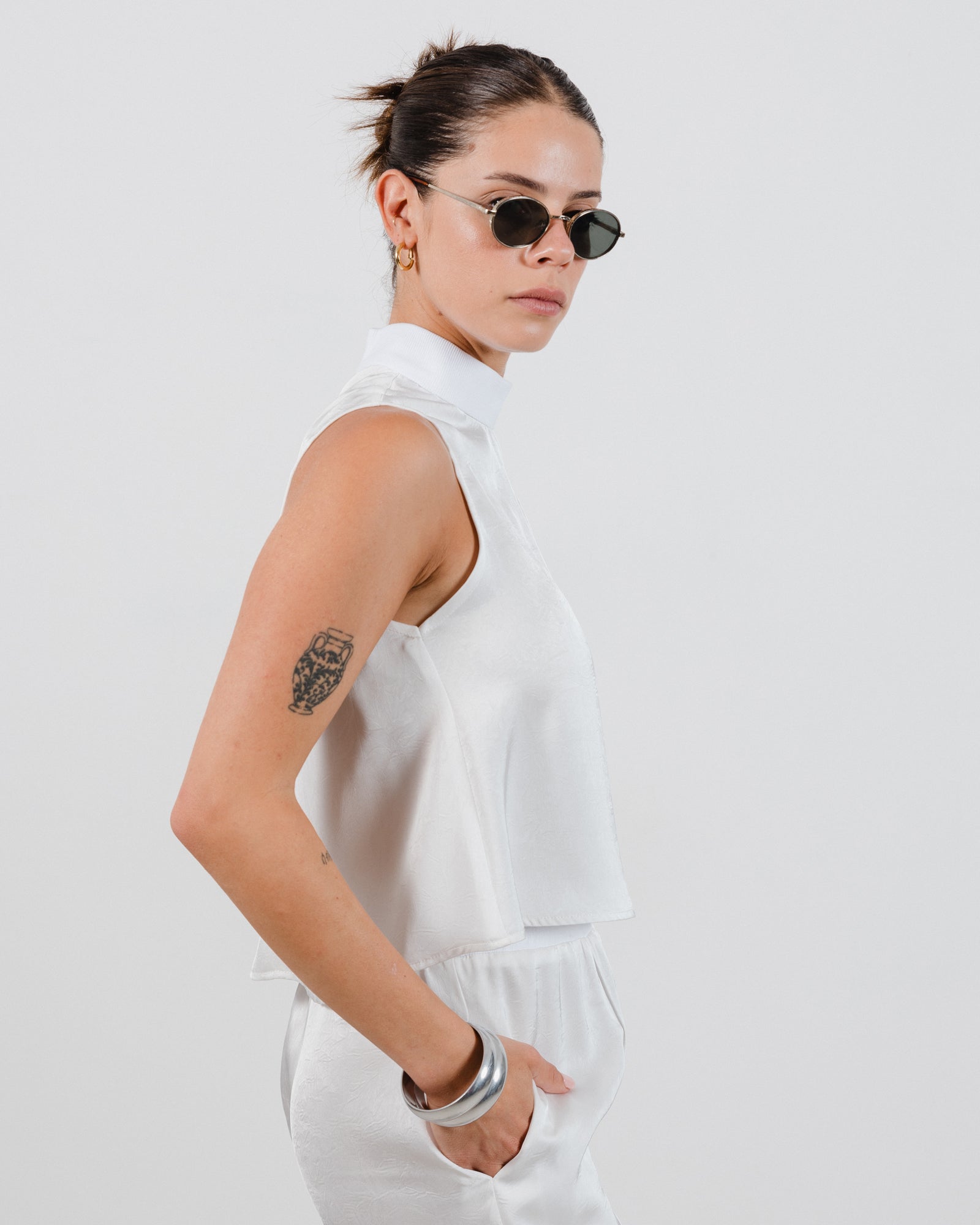 Helena Top White - Layou Design by Shay Sobol