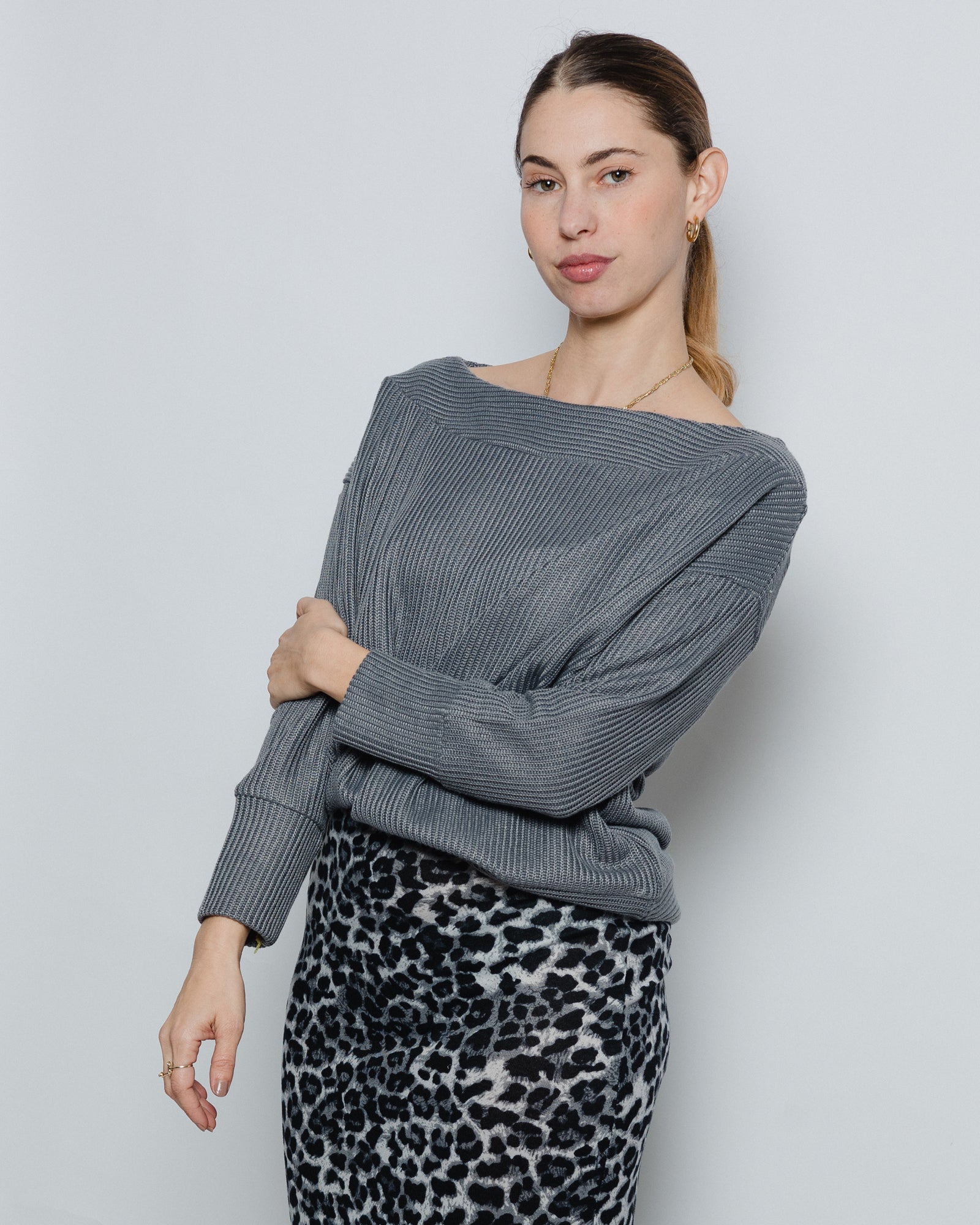 Bili Jumper Grey - Layou Design by Shay Sobol