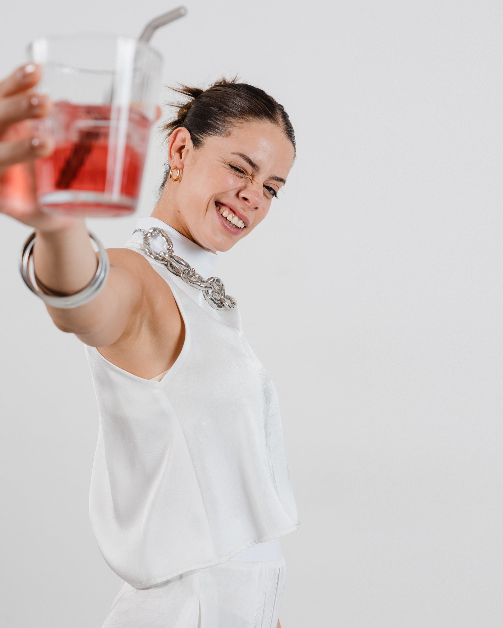 Helena Top White - Layou Design by Shay Sobol