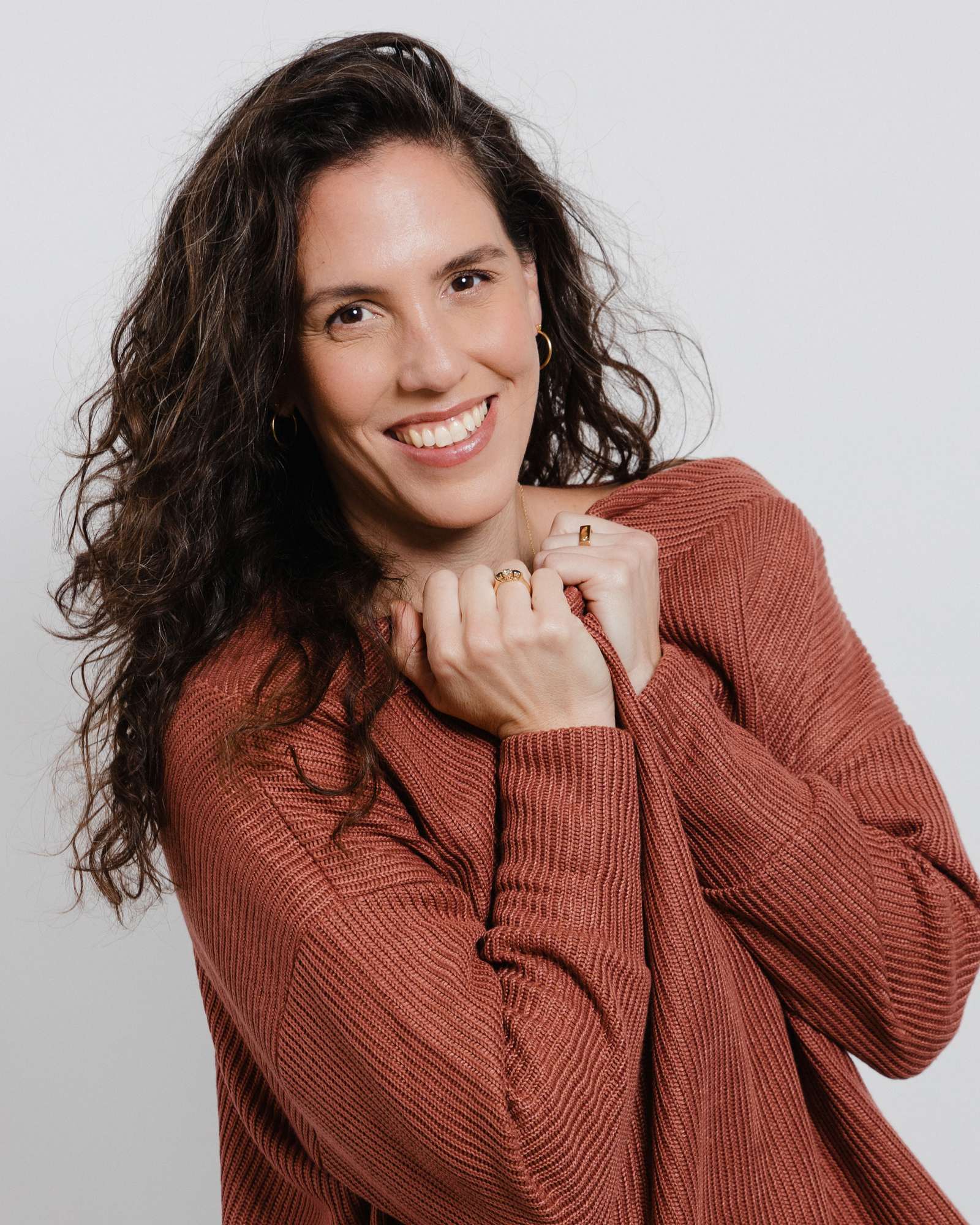 Bili Jumper Rustic Pink - Layou Design by Shay Sobol