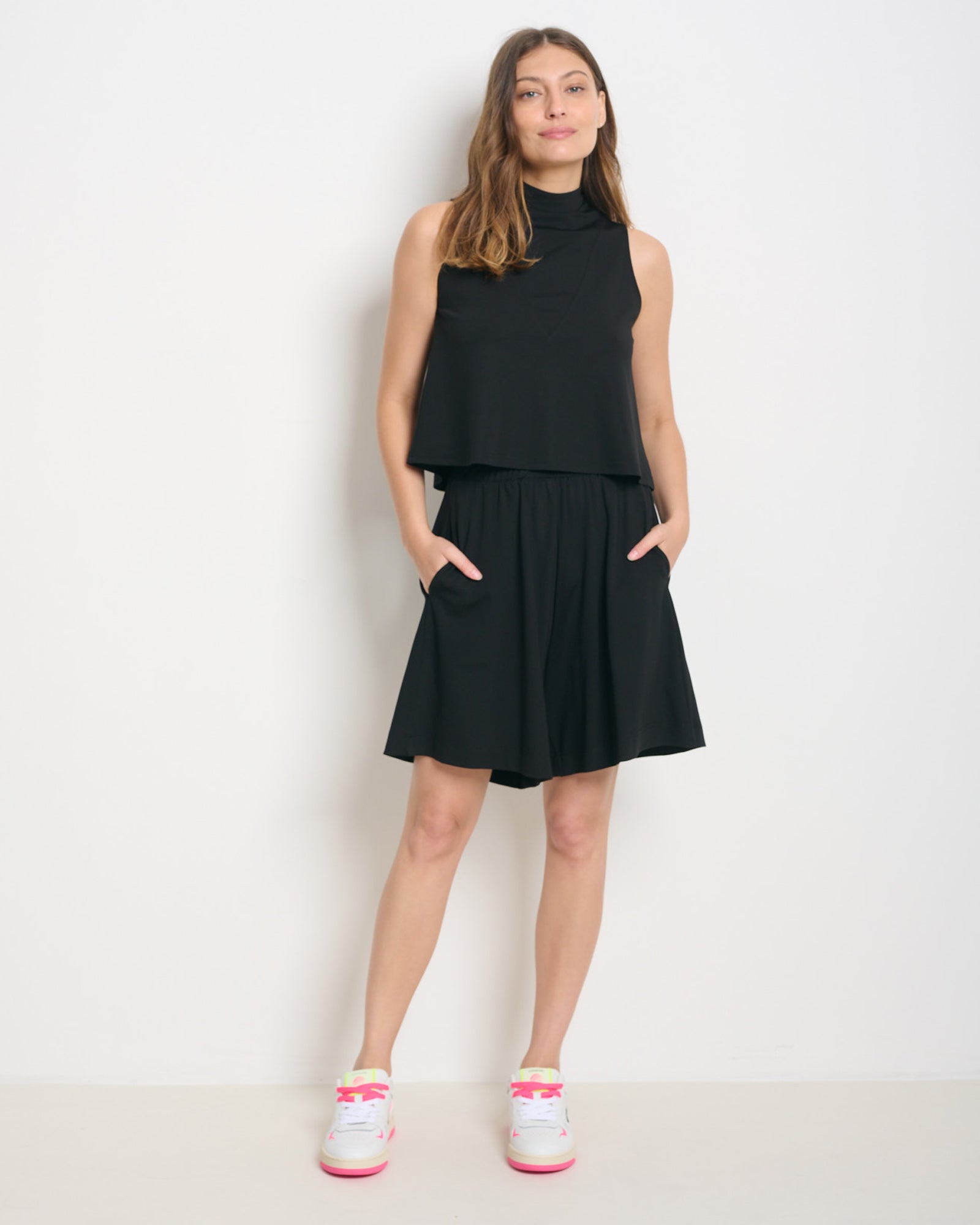 Haley Tank Top Black - Layou Design by Shay Sobol