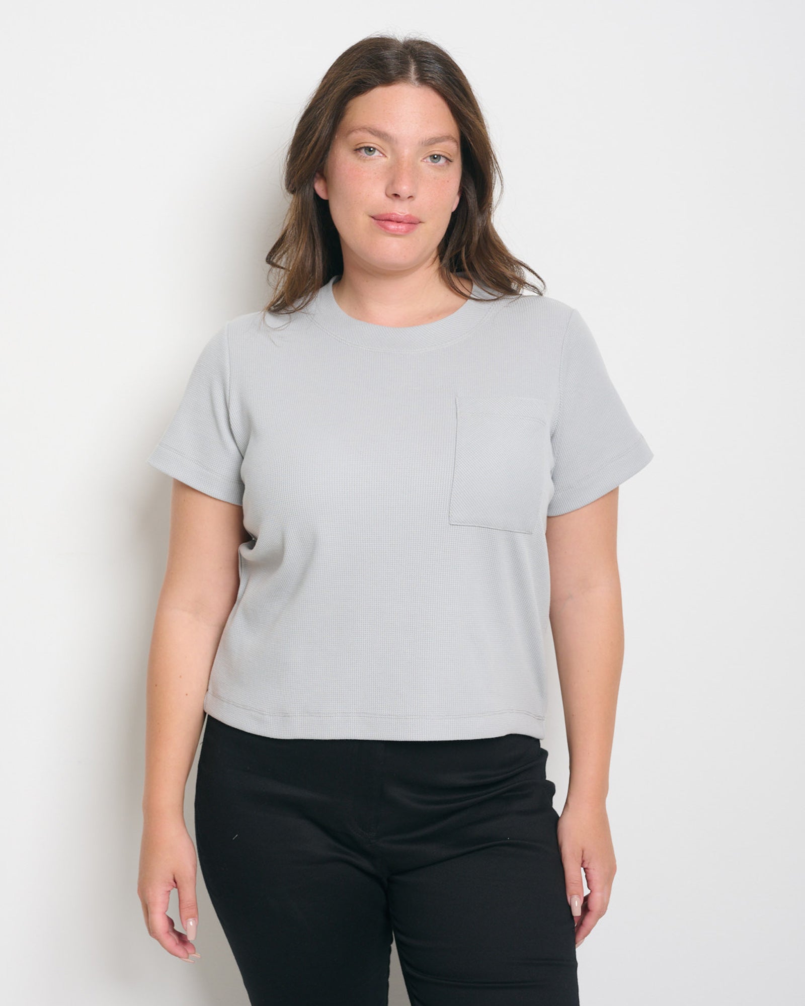Desi T Shirt Light Grey - Layou Design by Shay Sobol
