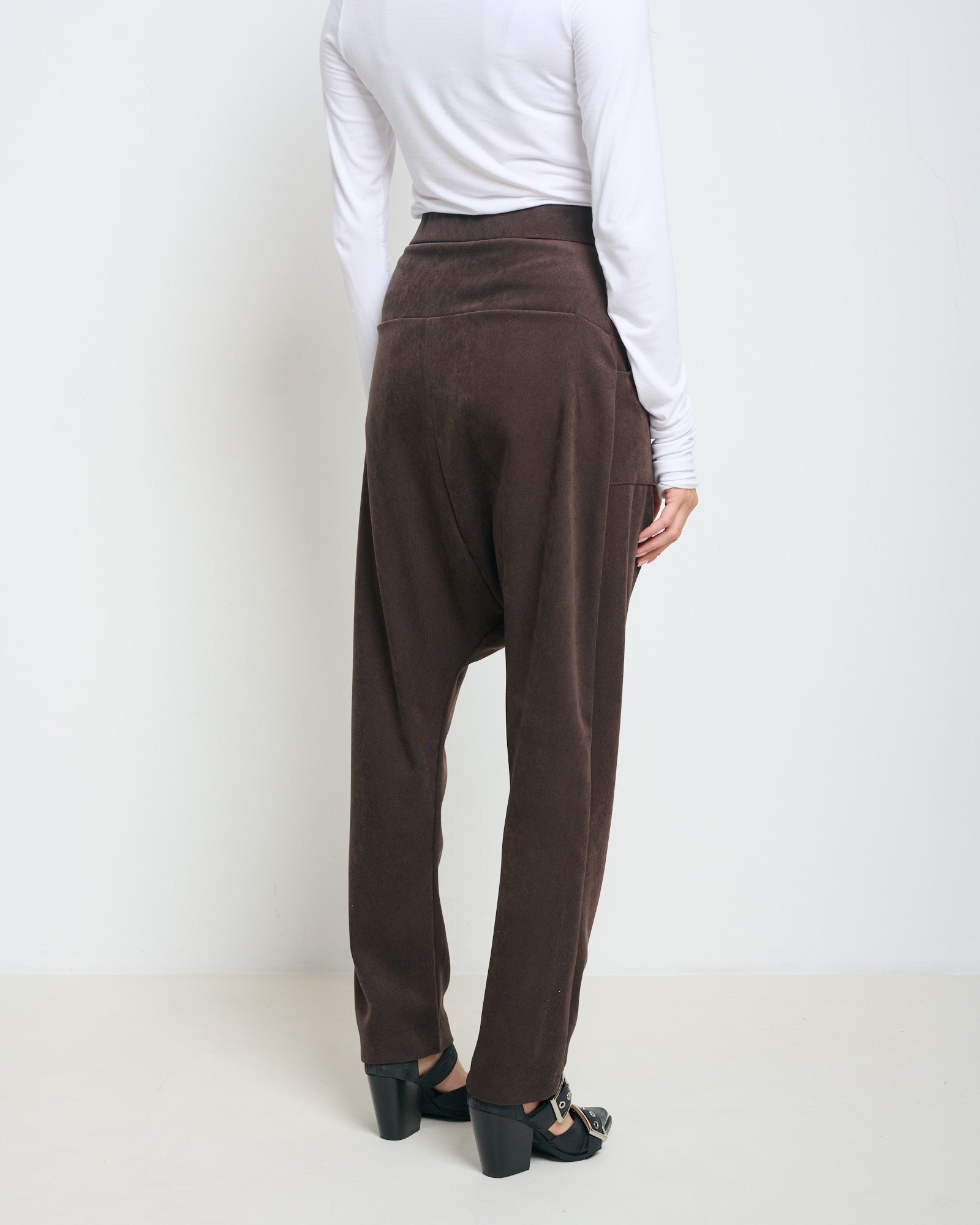 Frankie Pants Chocolate Brown - Layou Design by Shay Sobol