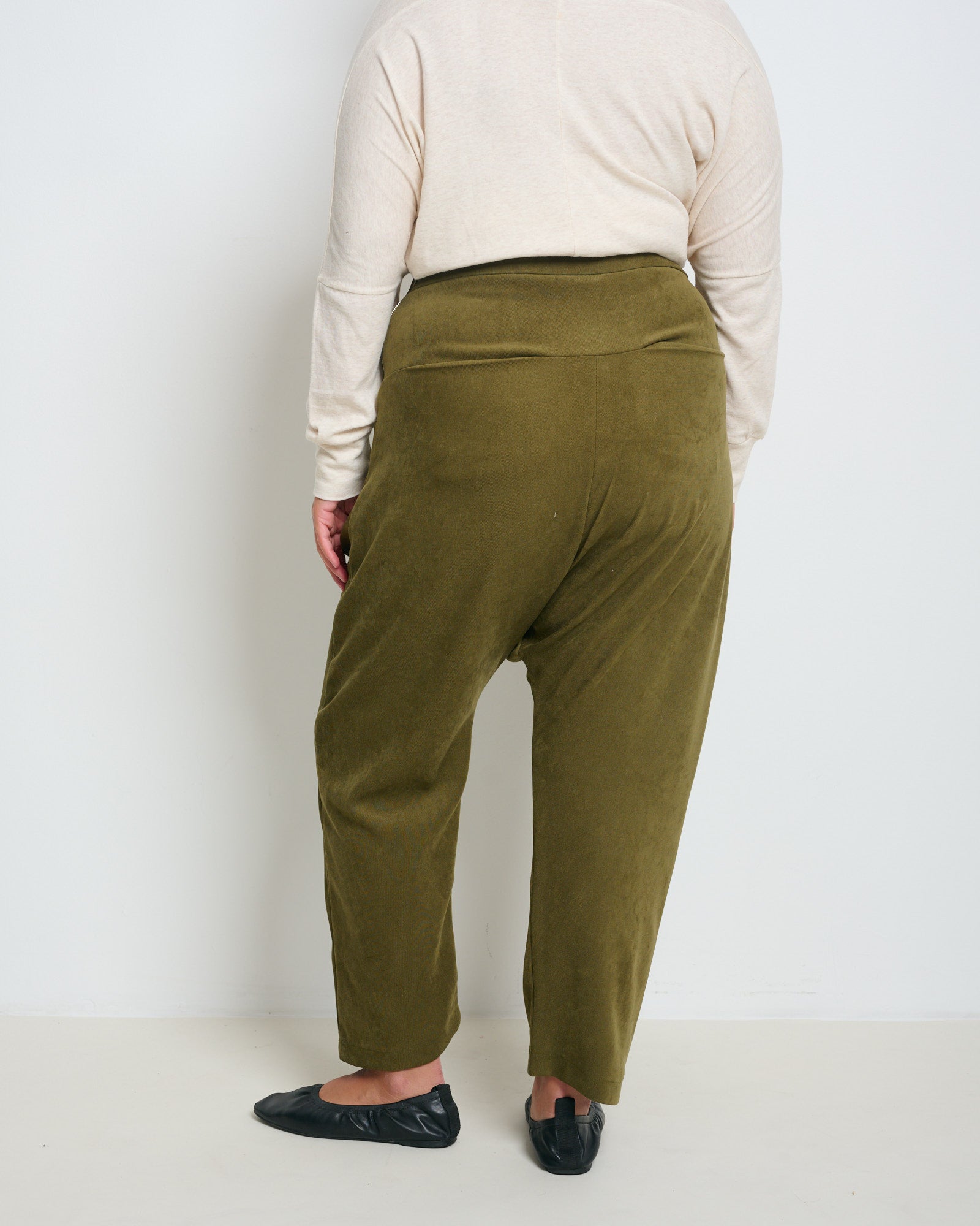 Frankie Pants Olive Green - Layou Design by Shay Sobol