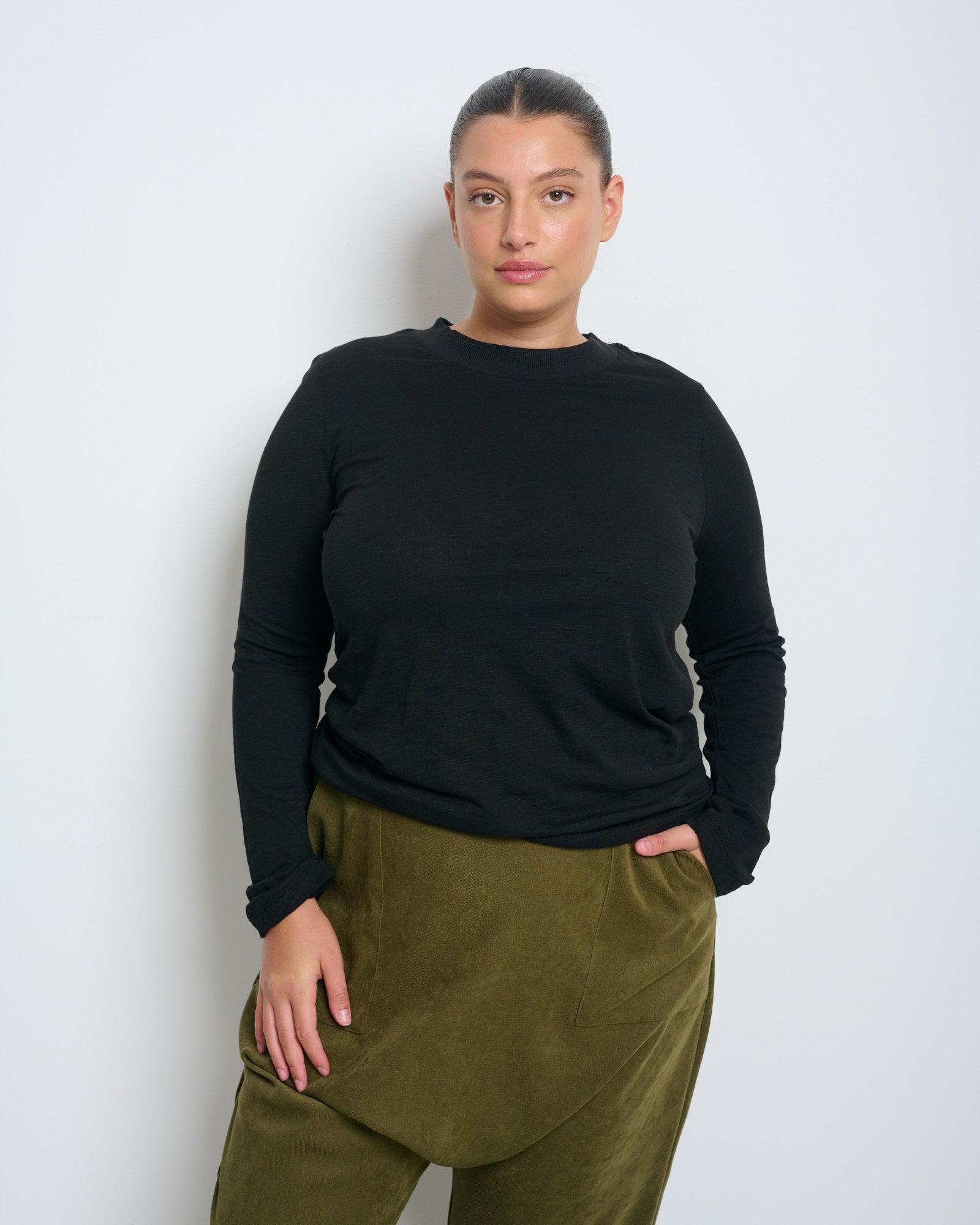 Blake Top Black - Layou Design by Shay Sobol
