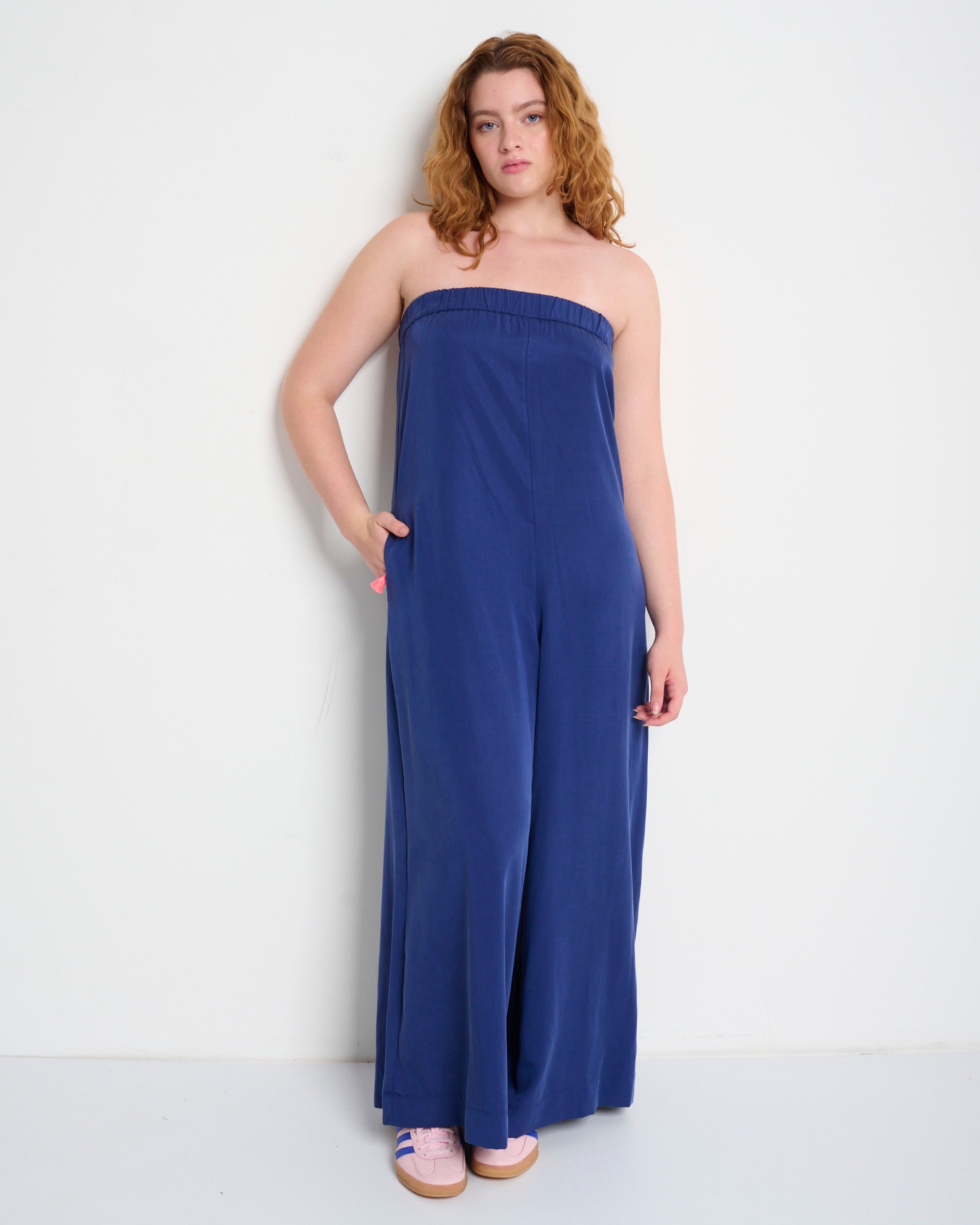 Cicilia Jumpsuit Blue - Layou Design by Shay Sobol
