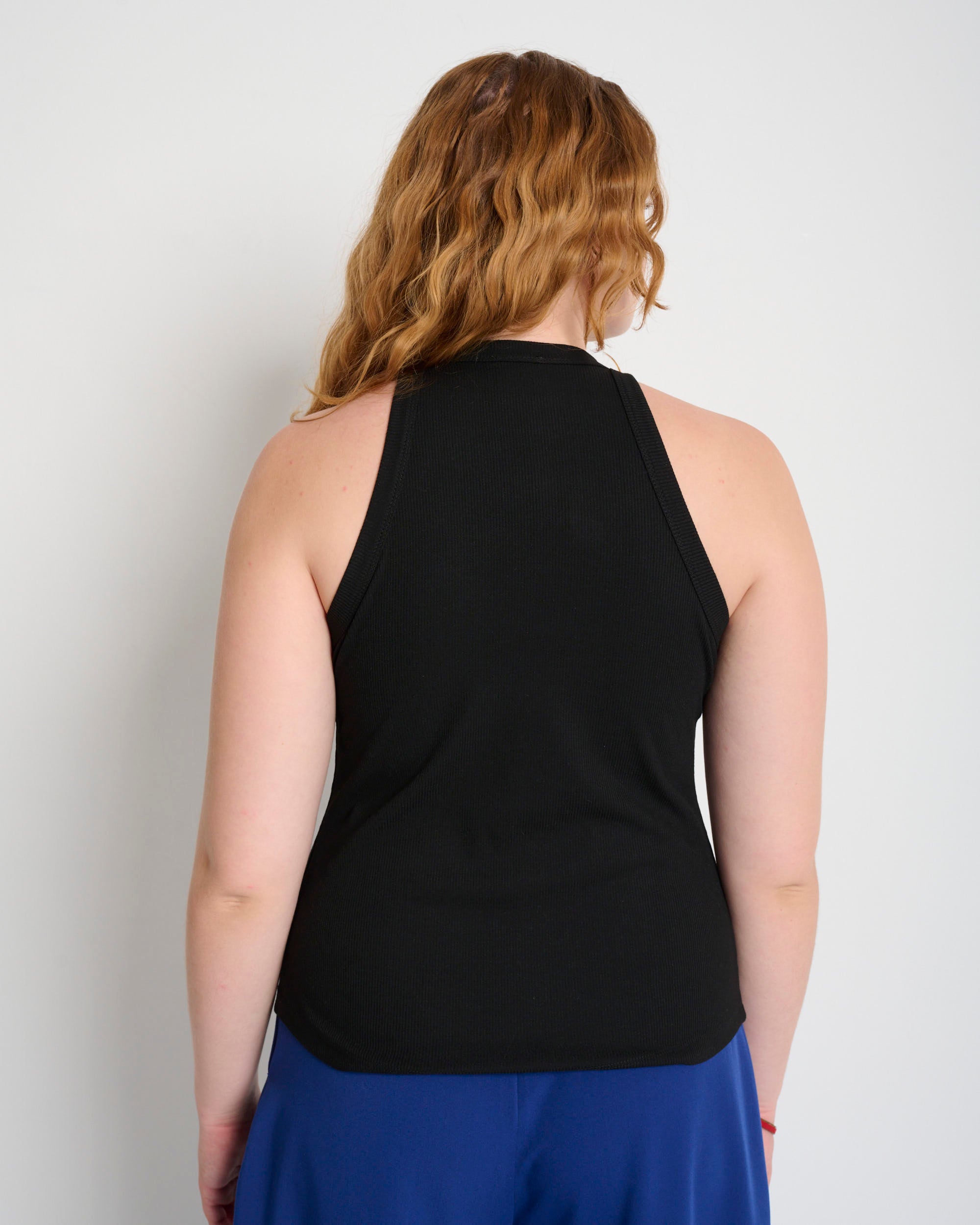 Odil Tank Top Black - Layou Design by Shay Sobol