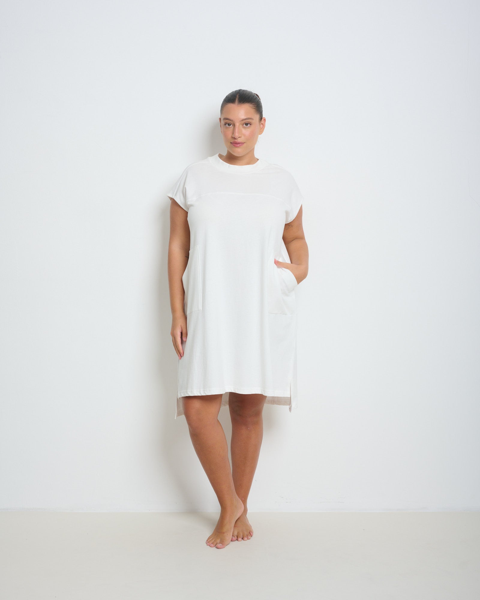 Parker Dress White - Layou Design by Shay Sobol