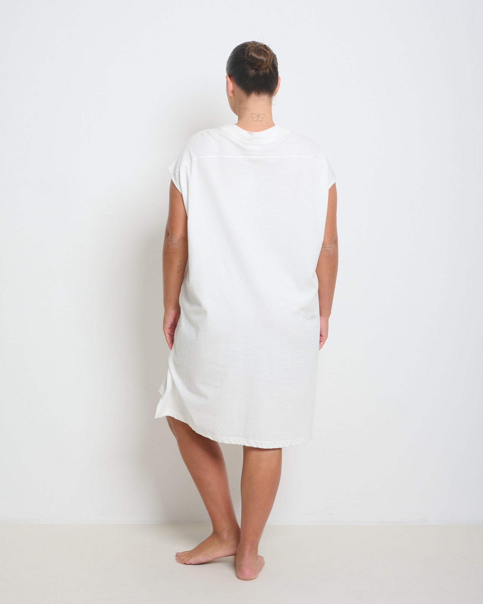 Parker Dress White - Layou Design by Shay Sobol