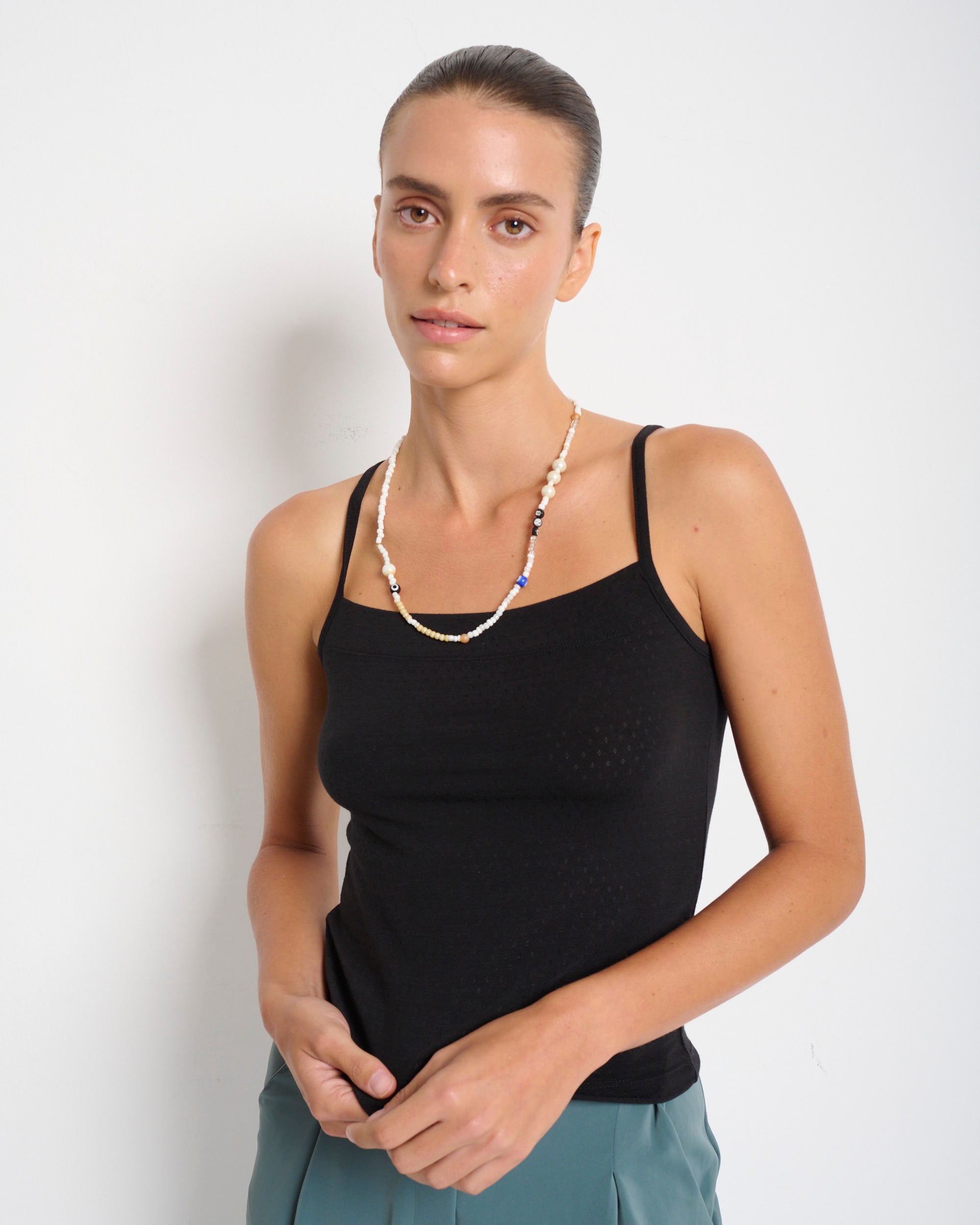 Gol Tank Top Black - Layou Design by Shay Sobol