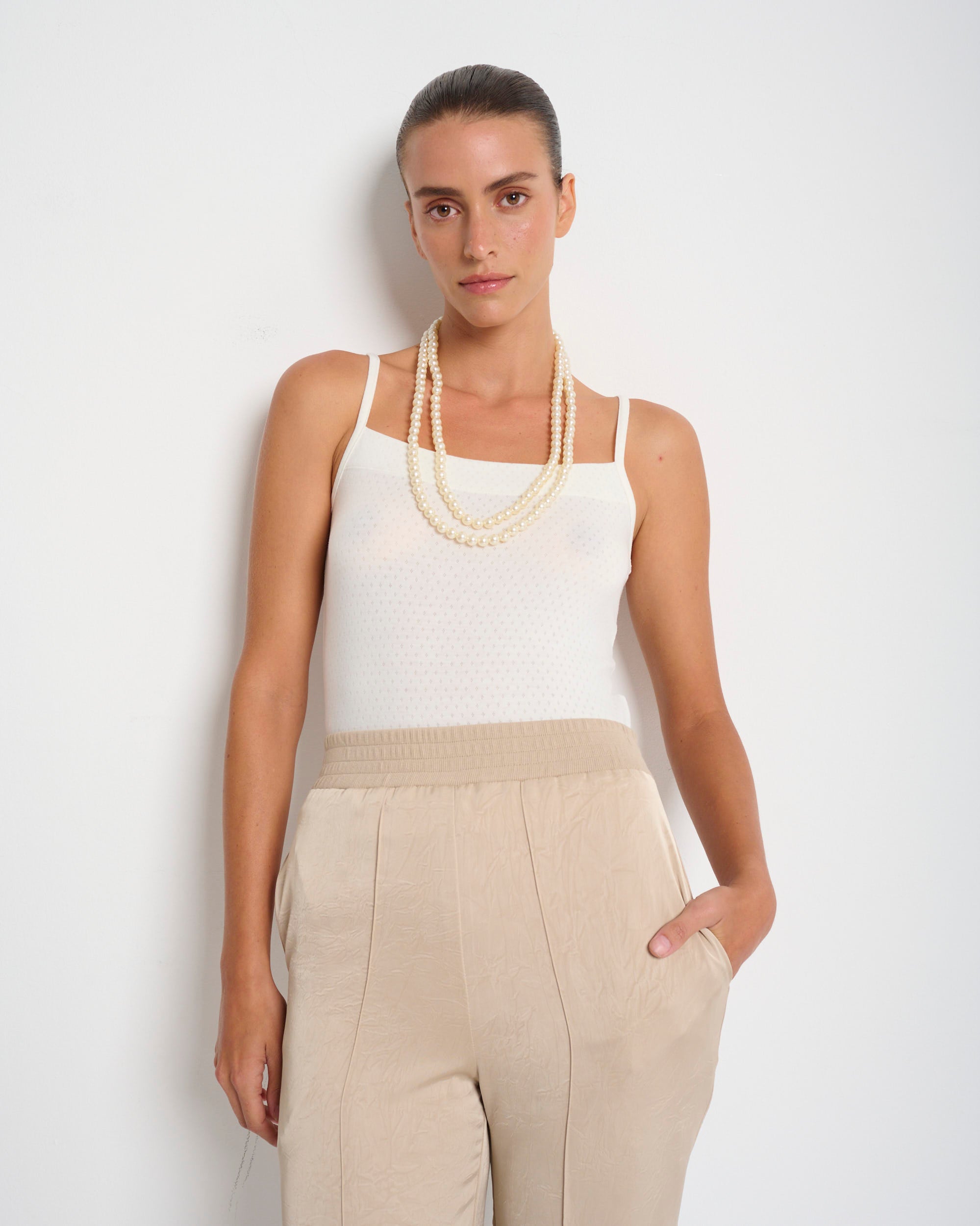 Helena Pants Khaki - Layou Design by Shay Sobol