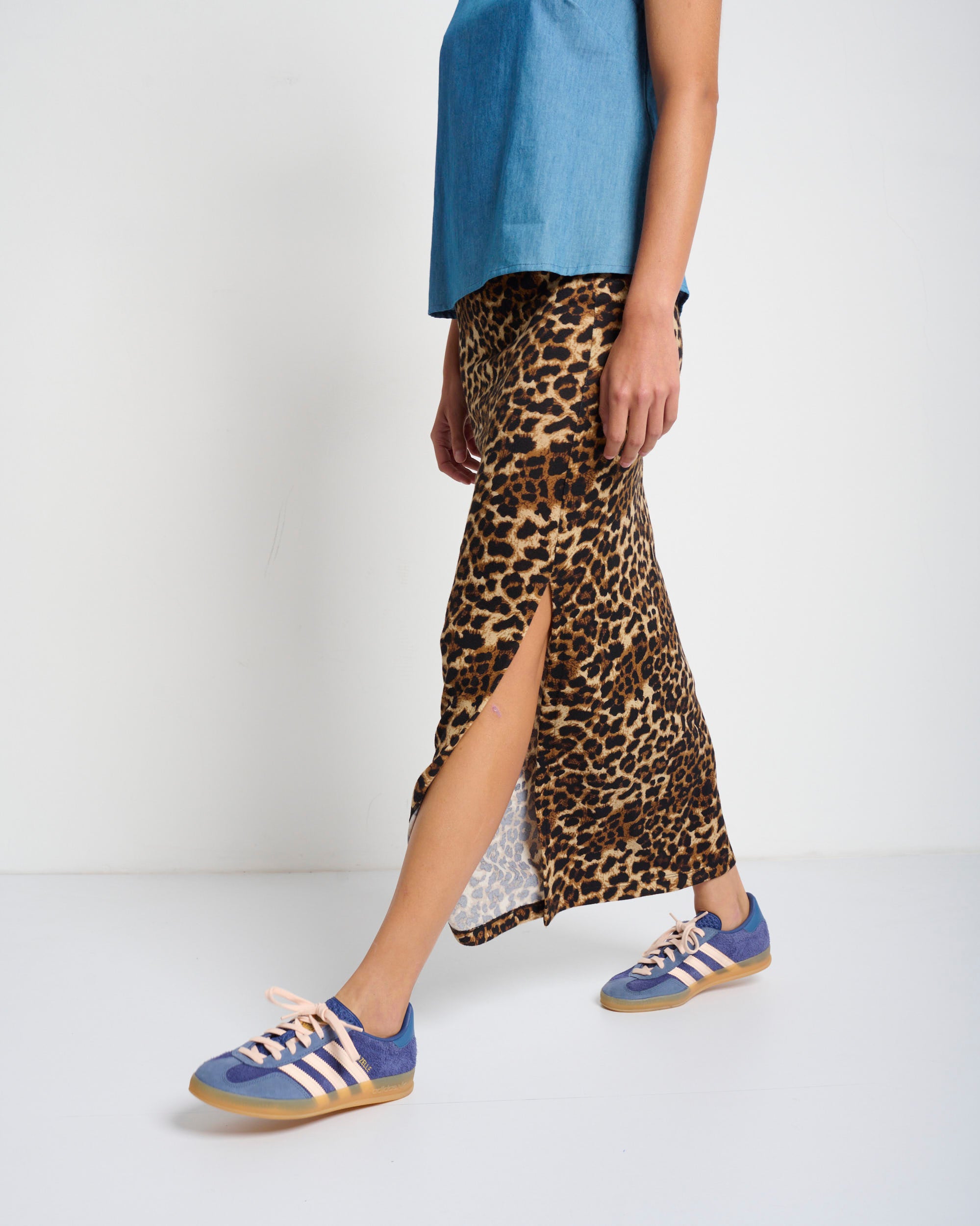 Lili Skirt Leopard - Layou Design by Shay Sobol