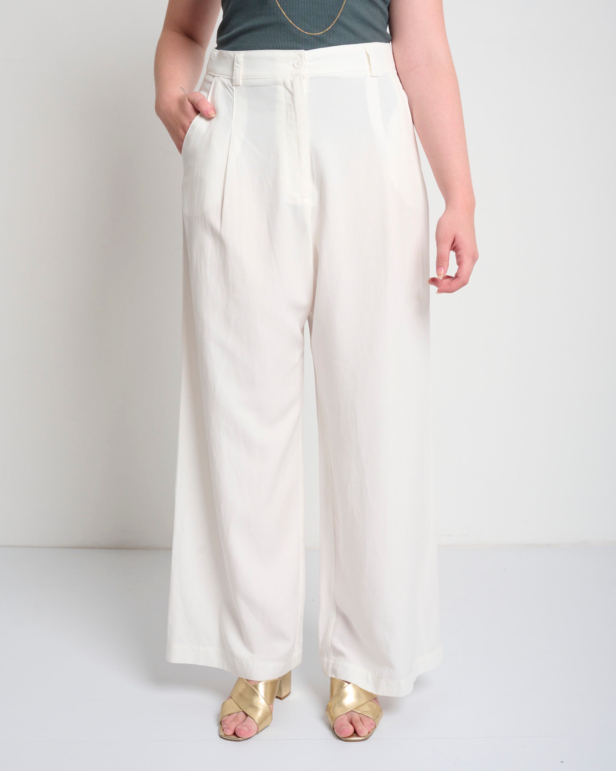 Bloom Pants White - Layou Design by Shay Sobol
