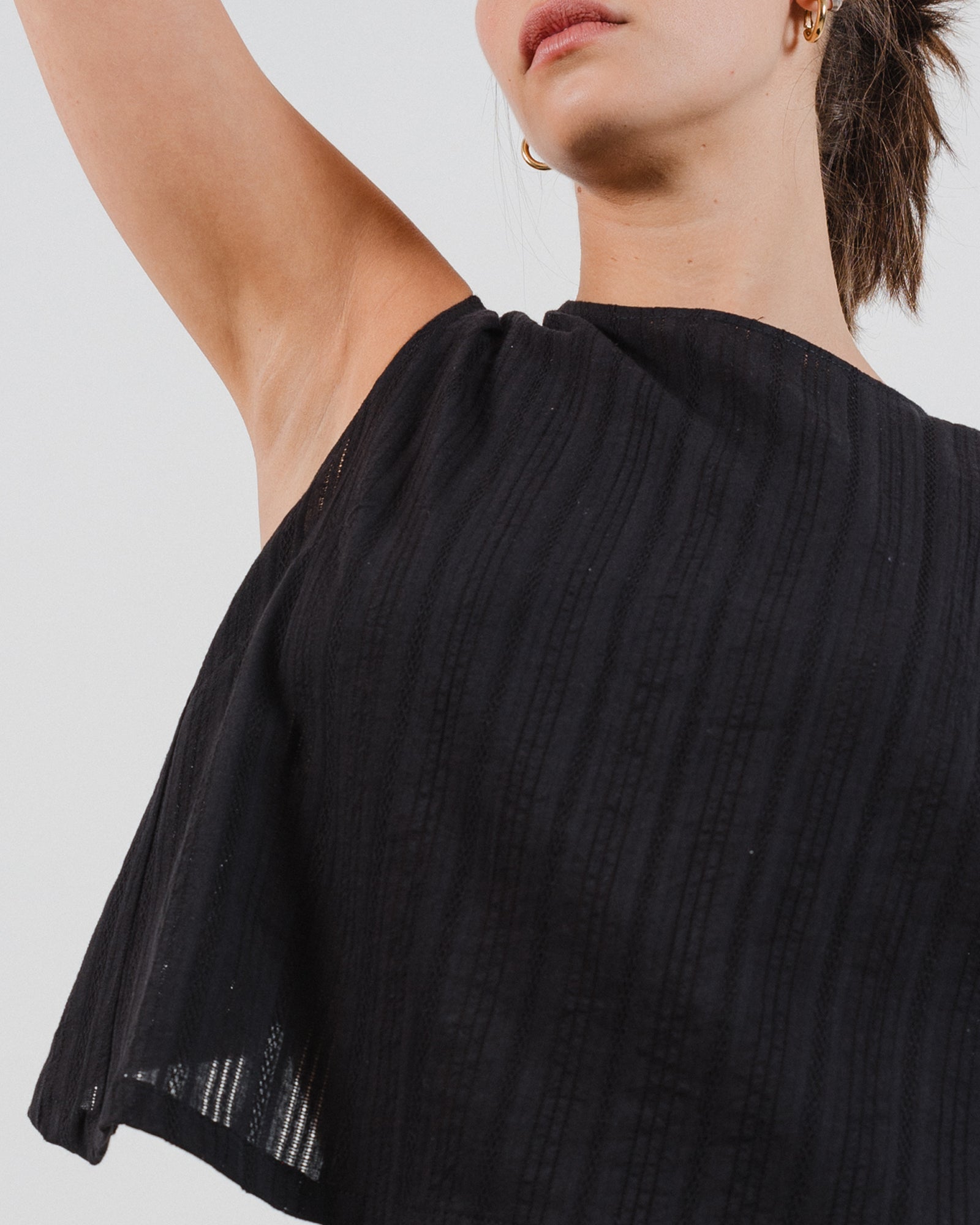 Sophie Top Black - Layou Design by Shay Sobol