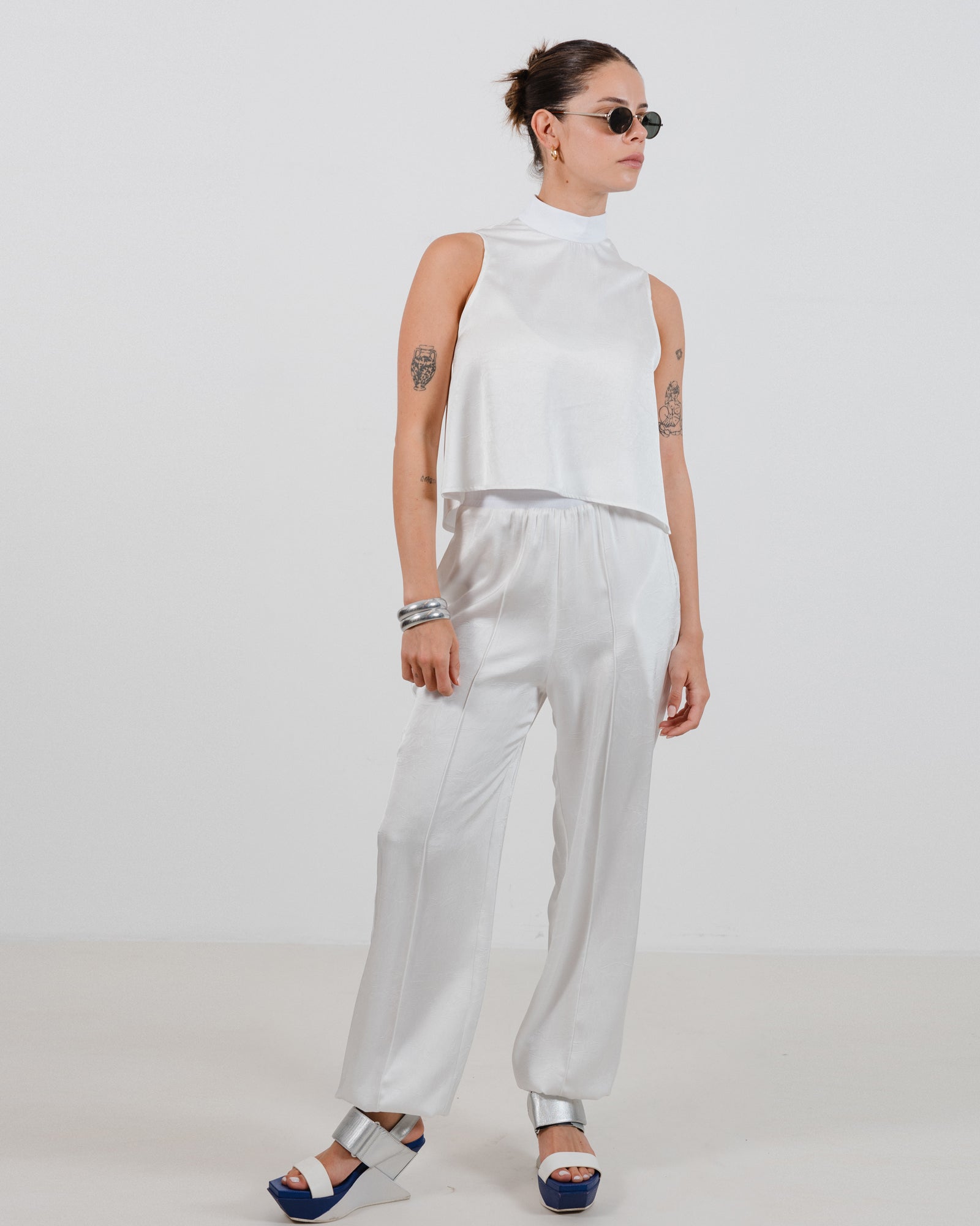 Helena Top White - Layou Design by Shay Sobol