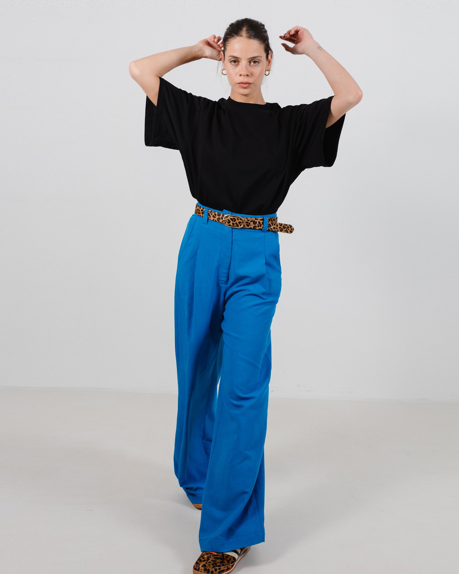 Bloom Pants Royal Blue - Layou Design by Shay Sobol
