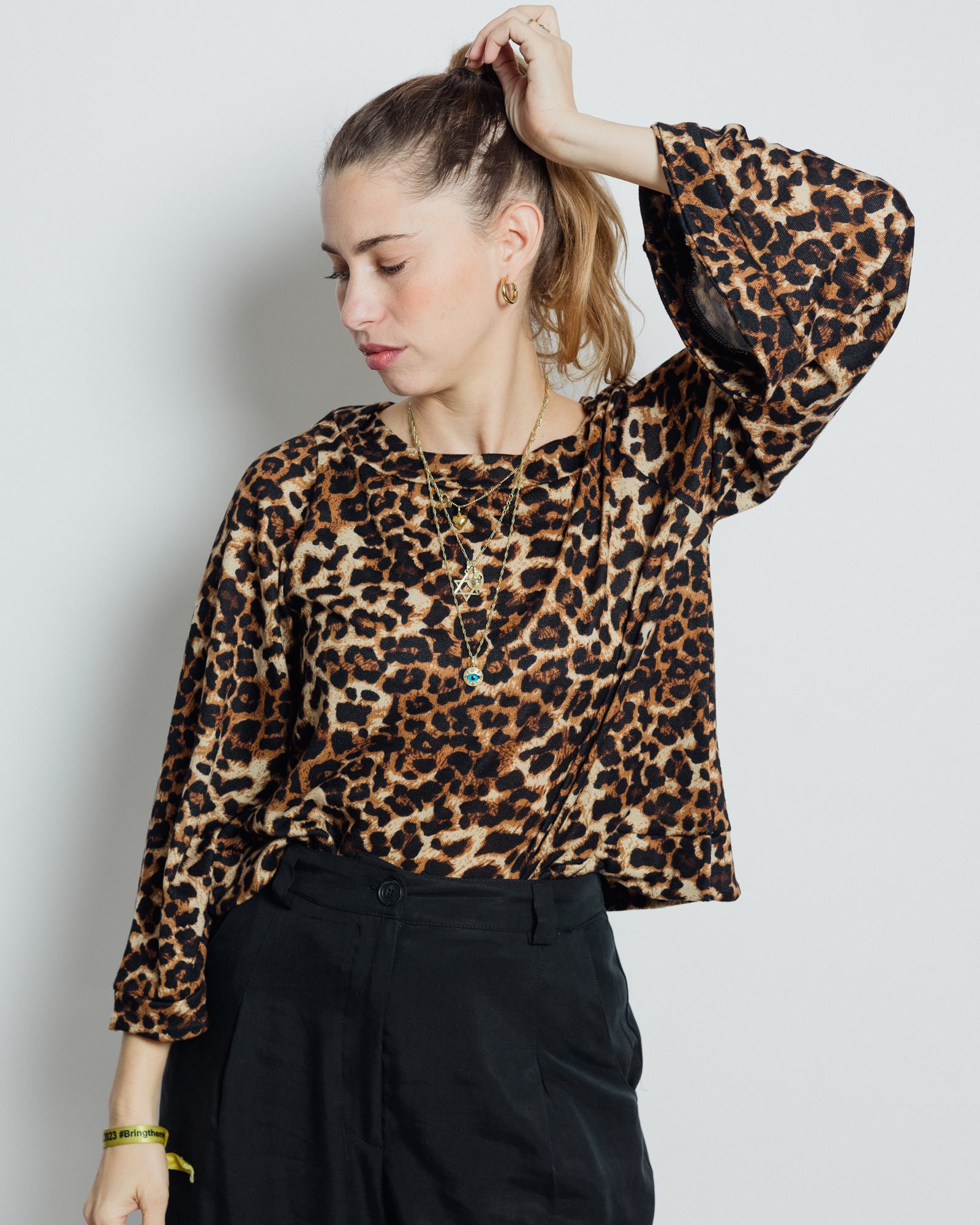 Lili Top Leopard - Layou Design by Shay Sobol