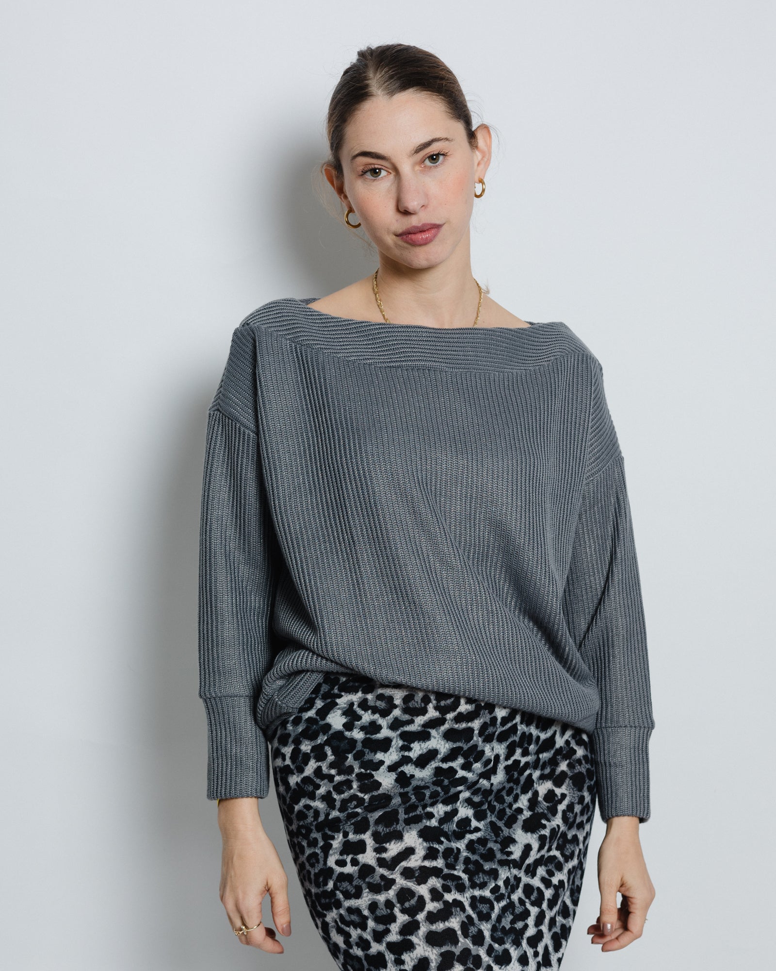 Bili Jumper Grey - Layou Design by Shay Sobol