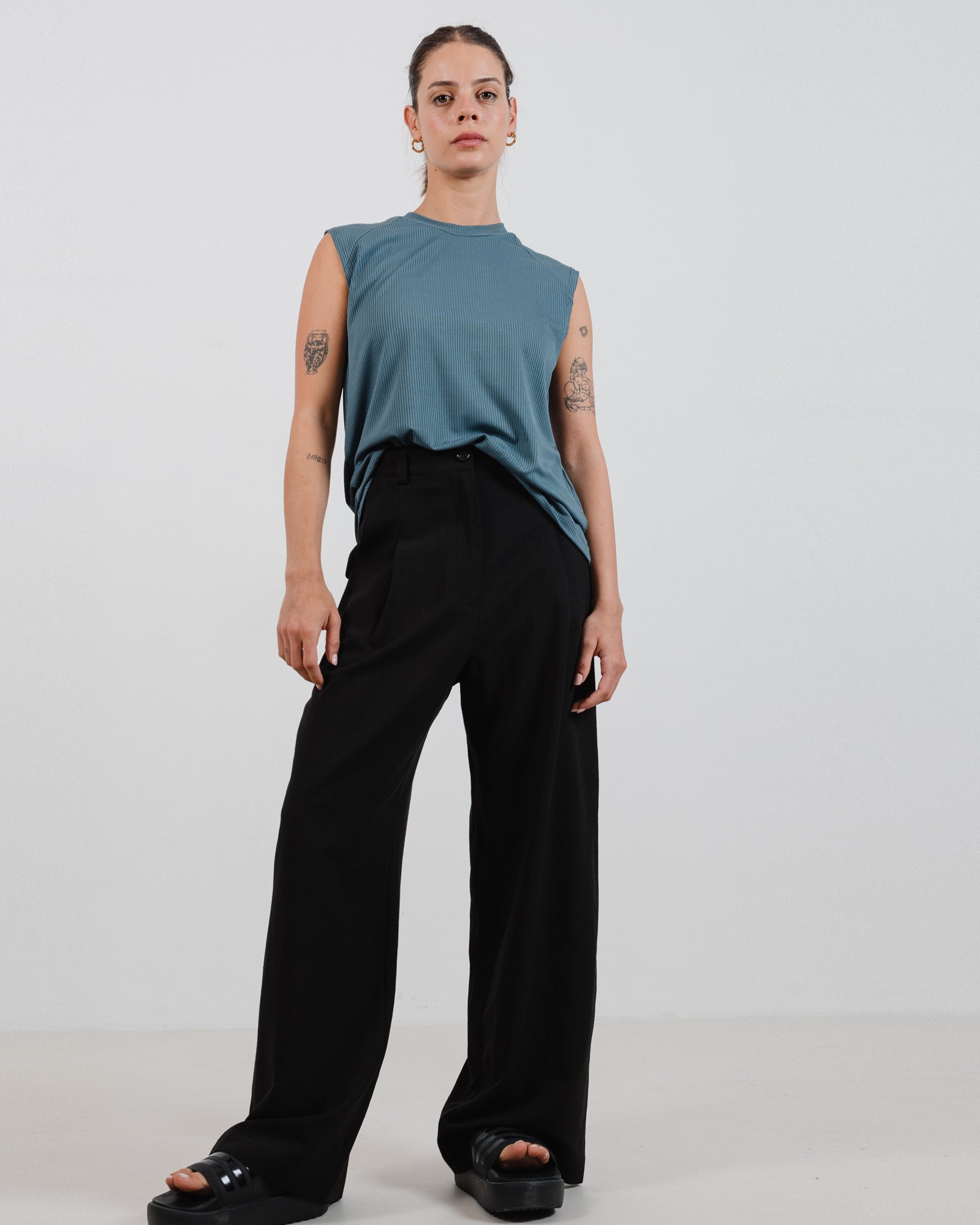 Bloom Pants Black - Layou Design by Shay Sobol