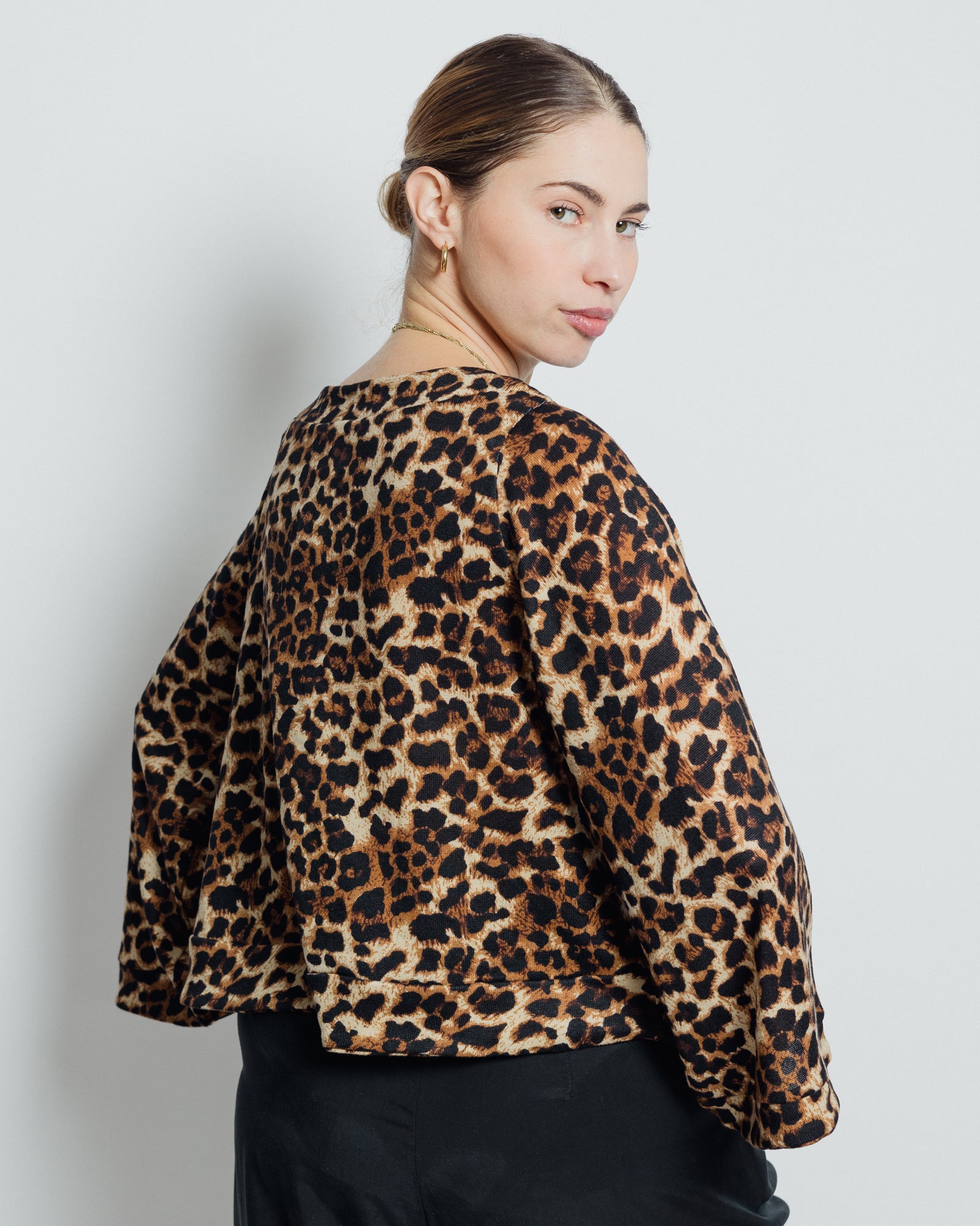 Lili Top Leopard - Layou Design by Shay Sobol