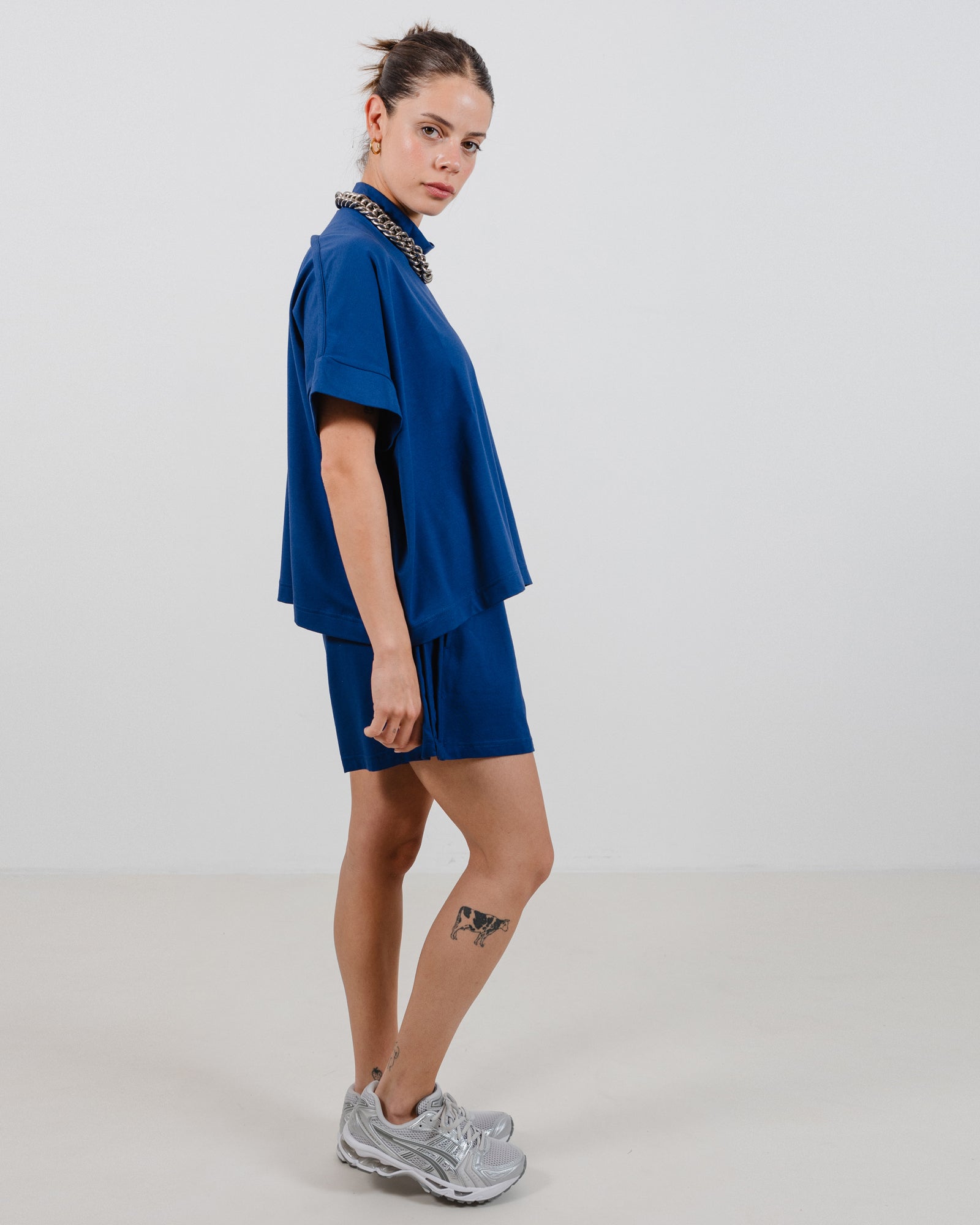 Jane Shorts Blue - Layou Design by Shay Sobol